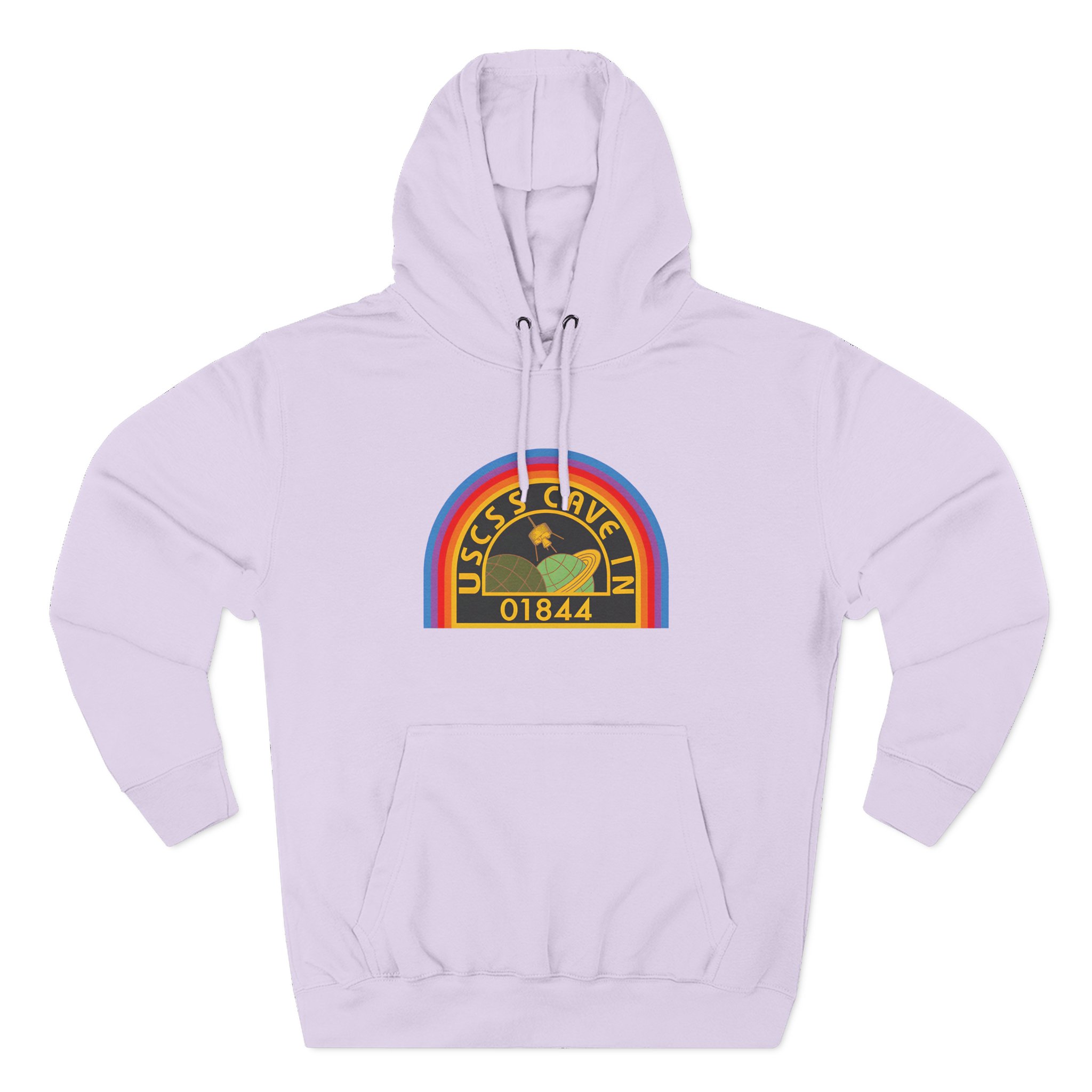 Cave in Uscss Cave in Three-Panel Fleece Hoodie