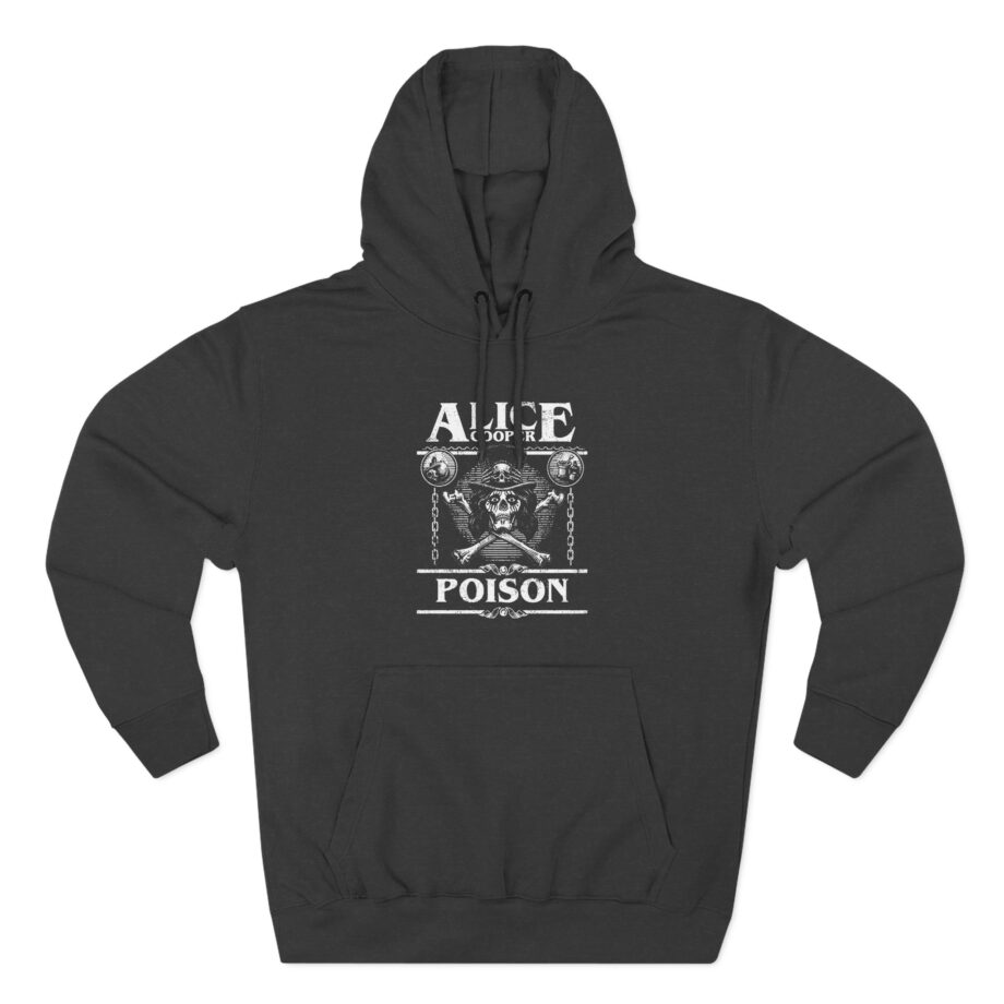 Alice Cooper Poison Three-Panel Fleece Hoodie