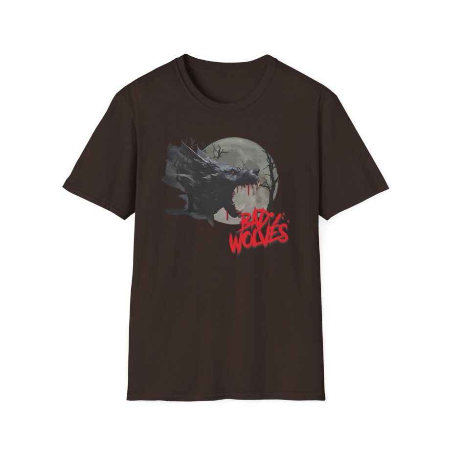 Bad Wolves Full Moon Werewolf Unisex Softstyle T-Shirt
