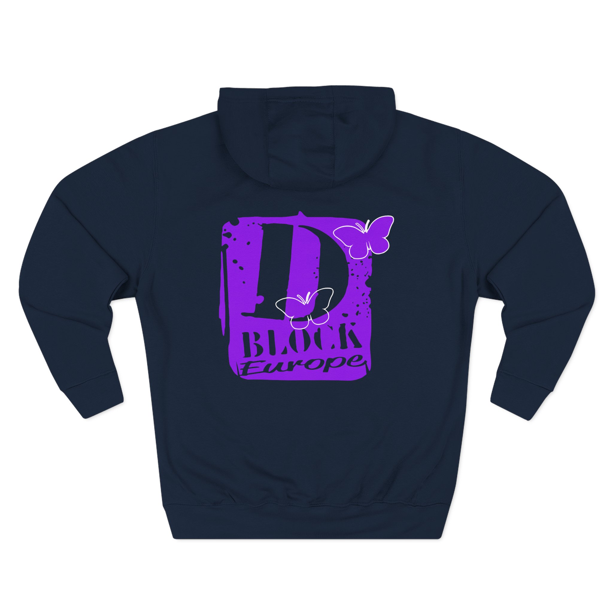 D Block Europe DBE World Three-panel Fleece Hoodie