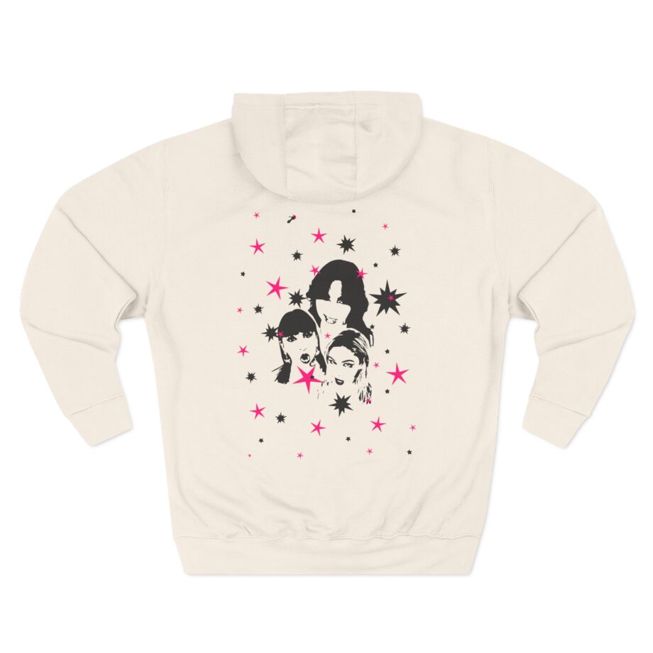 The Warning Won't You Fill My Void? Three-Panel Fleece Hoodie