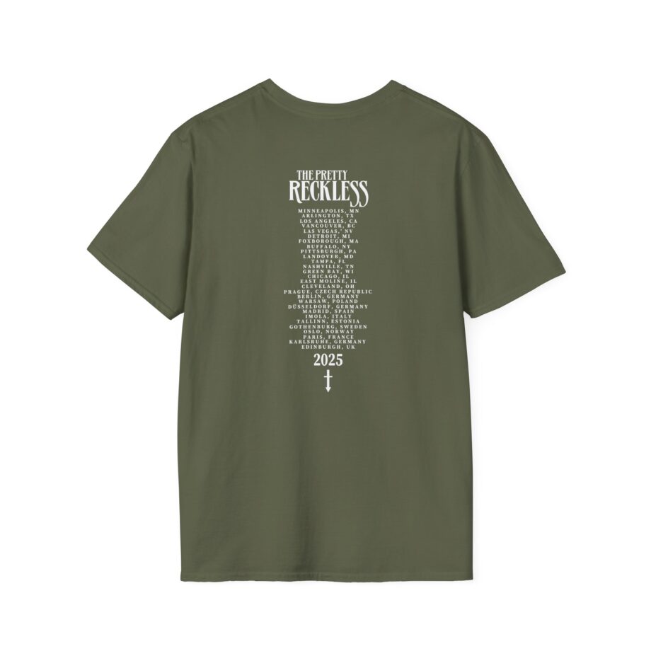 The Pretty Reckless 2025 Tour Unisex Softstyle T-Shirt
