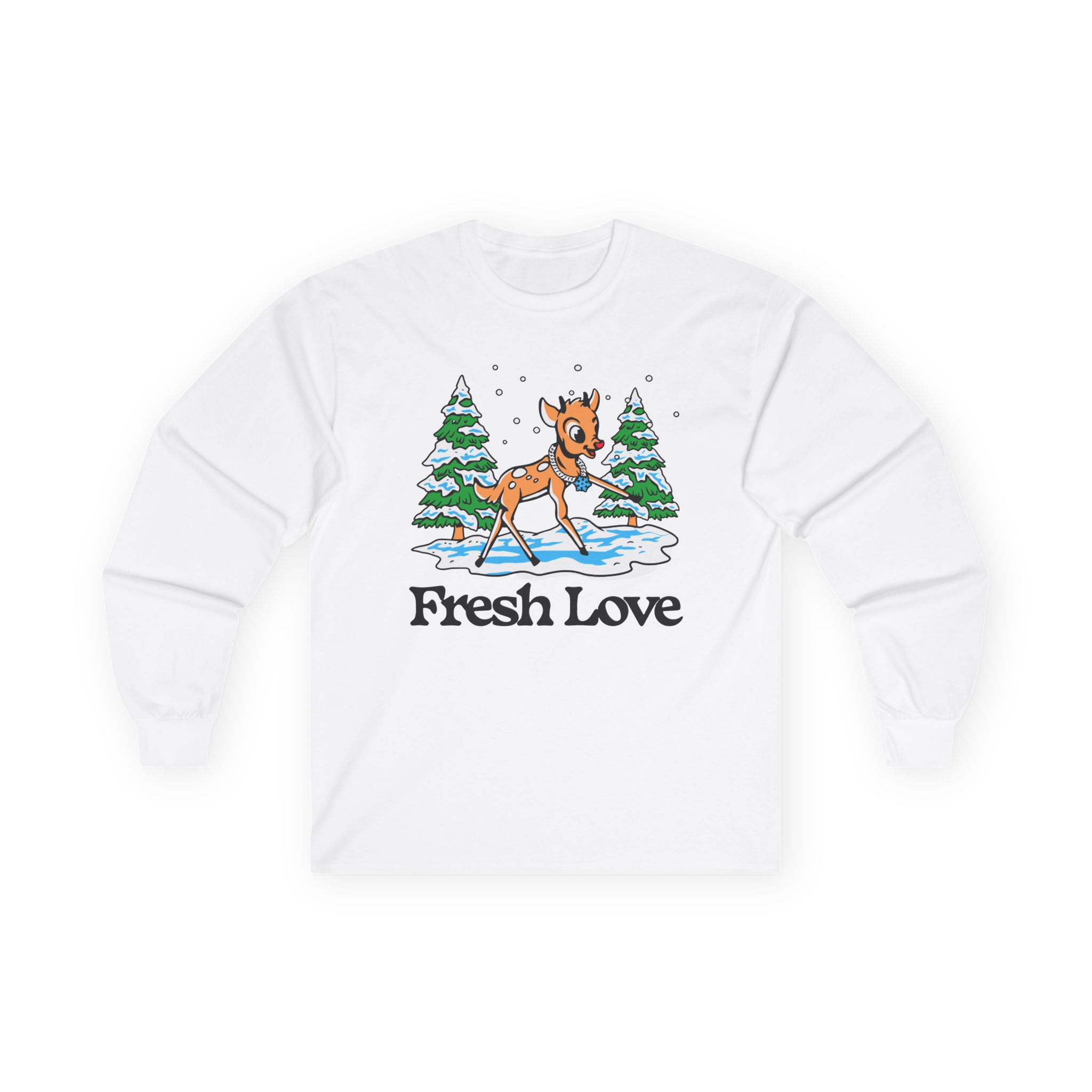 Fresh Love Snow Dough Unisex Ultra Cotton Long Sleeve Tee