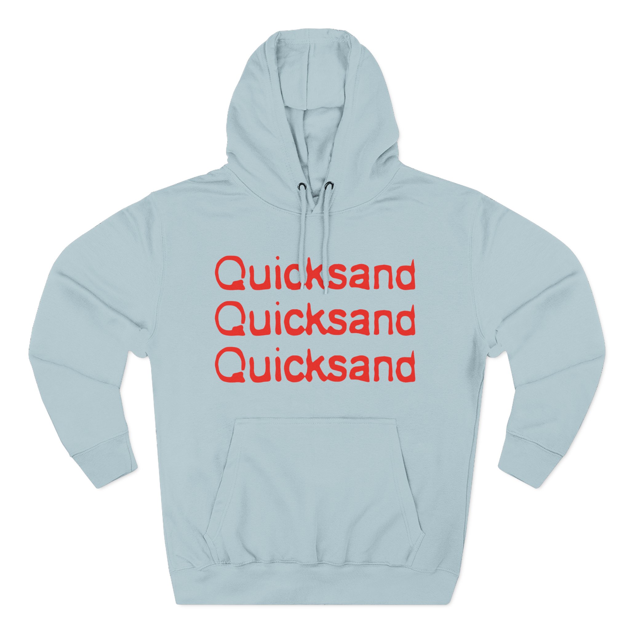 Quicksand Logo Three-Panel Fleece Hoodie