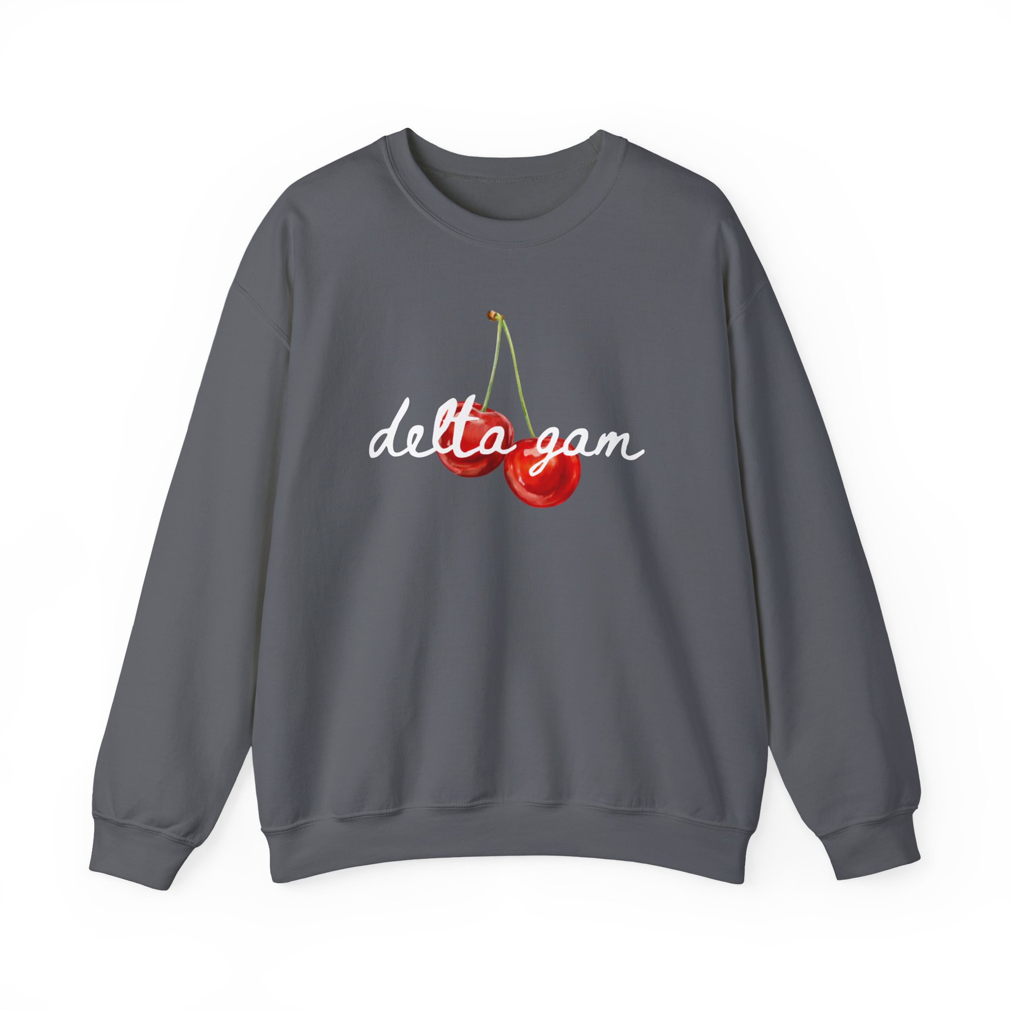 Delta Gamma Cherry Unisex Heavy Blendâ„¢ Crewneck Sweatshirt