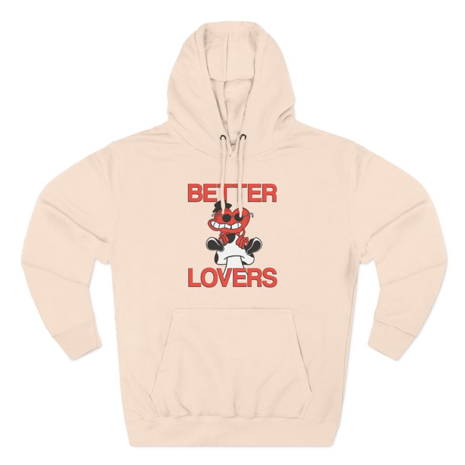 Better Lovers Mushroom Three-Panel Fleece Hoodie