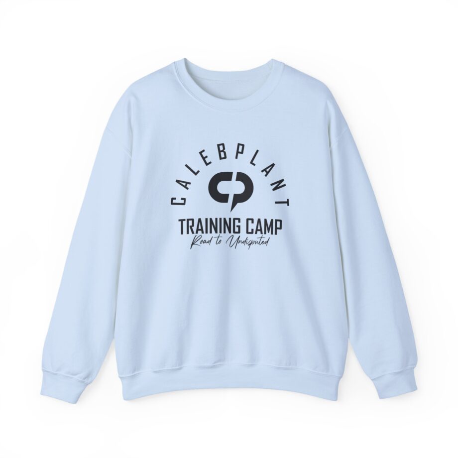 Caleb Plant Training Camp W/ Logo Unisex Heavy Blend™ Crewneck Sweatshirt