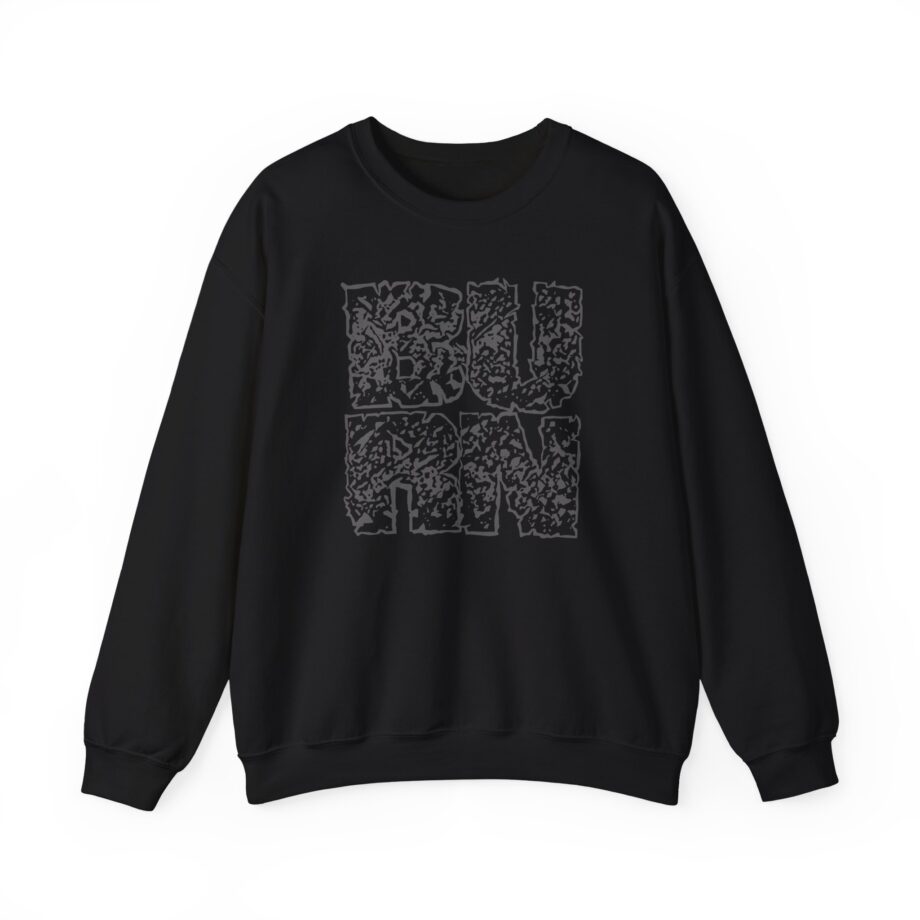 Burn Square Logo Unisex Heavy Blend™ Crewneck Sweatshirt