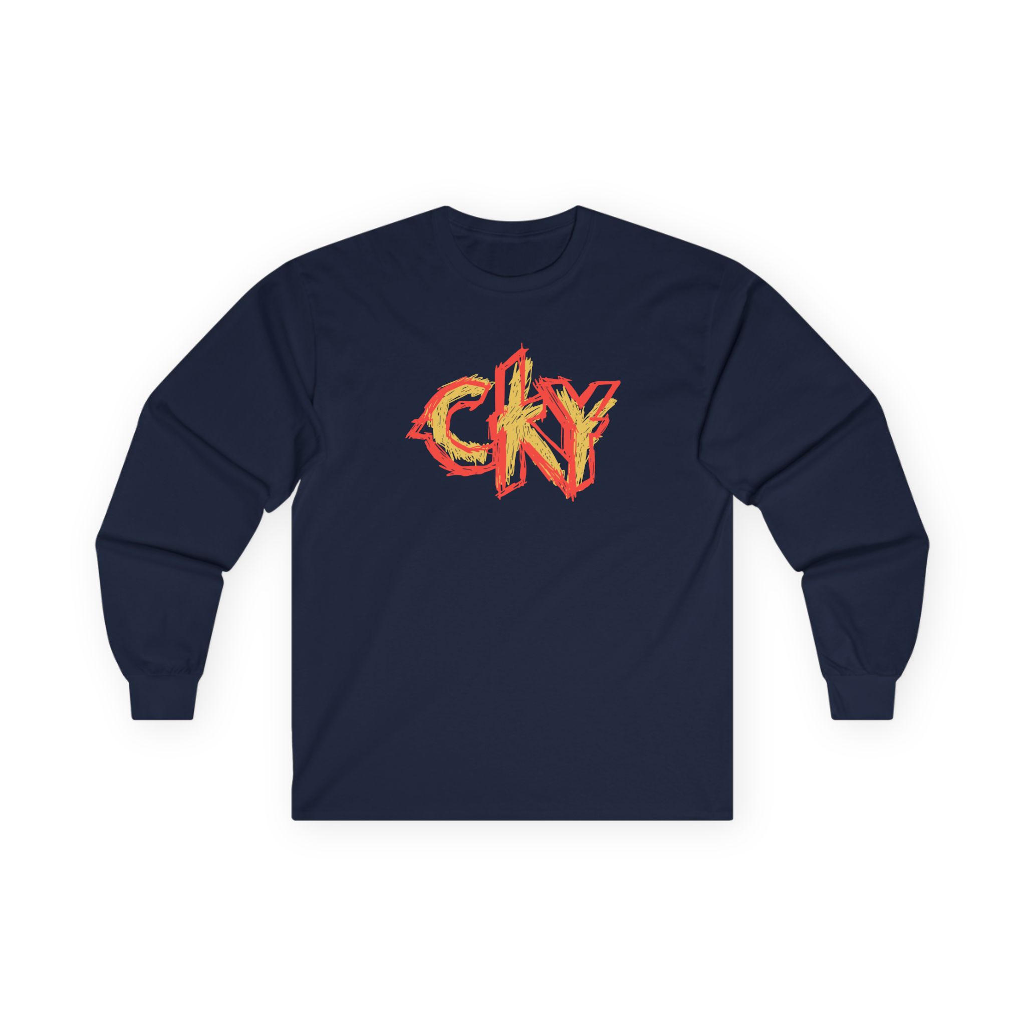 CKY Scribble Logo Unisex Ultra Cotton Long Sleeve Tee