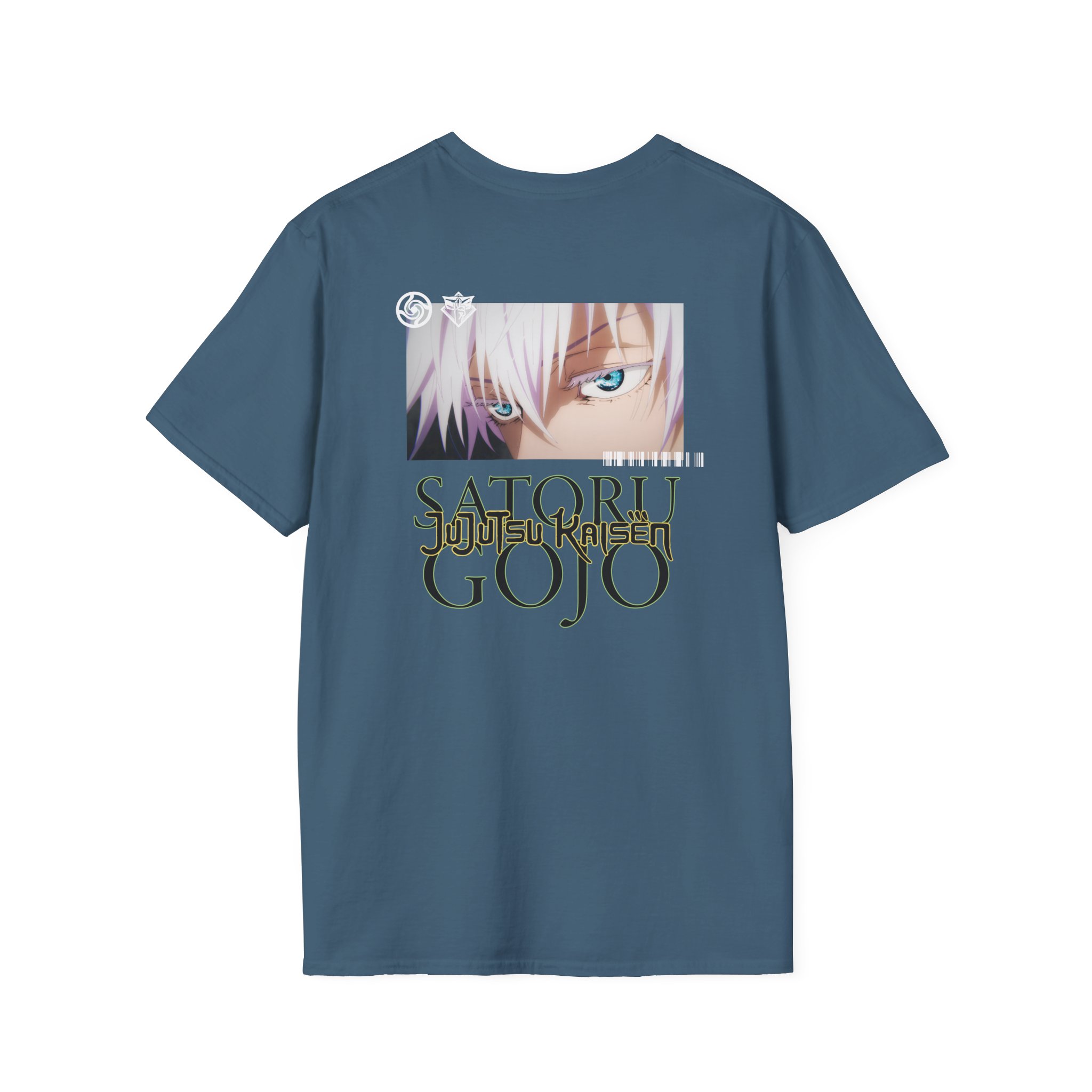 Jujutsu Kaisen X Dim Mak Gojo Eyes Unisex Softstyle T-Shirt