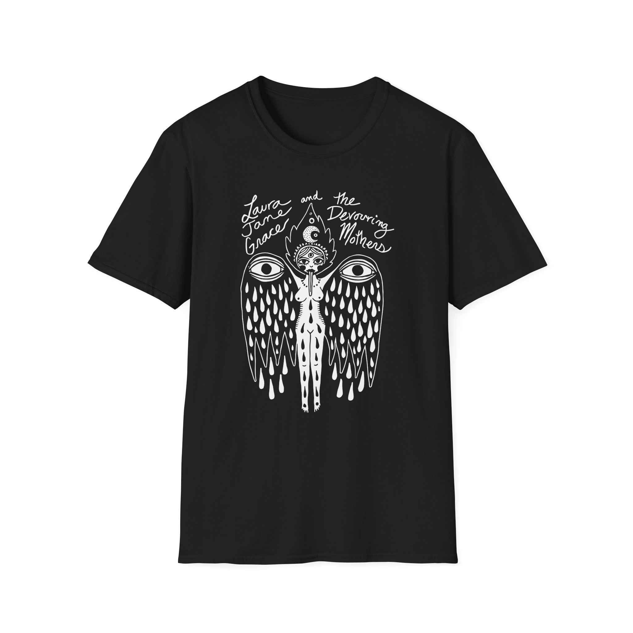 Laura Jane Grace Drippy Lady Unisex Softstyle T-Shirt
