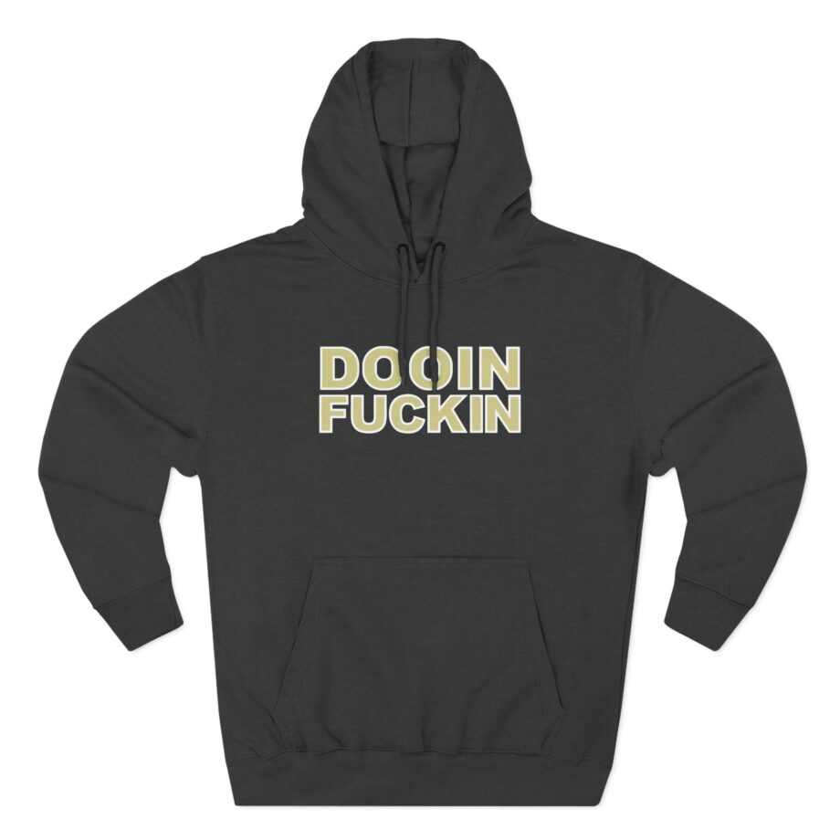 Upchurch Dooin Fuckin Three-Panel Fleece Hoodie