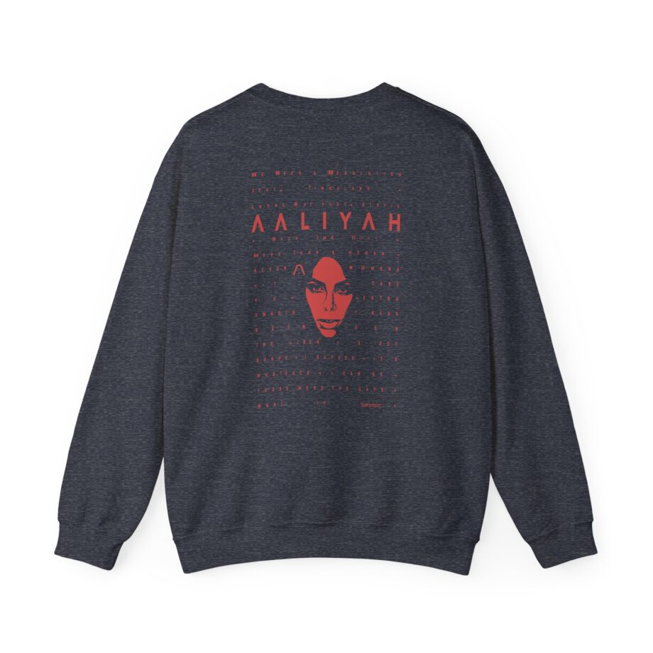 Aaliyah Glow LS Unisex Heavy Blend™ Crewneck Sweatshirt