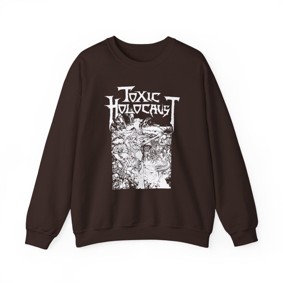 Toxic Holocaust Nuke the Cross Unisex Heavy Blend™ Crewneck Sweatshirt