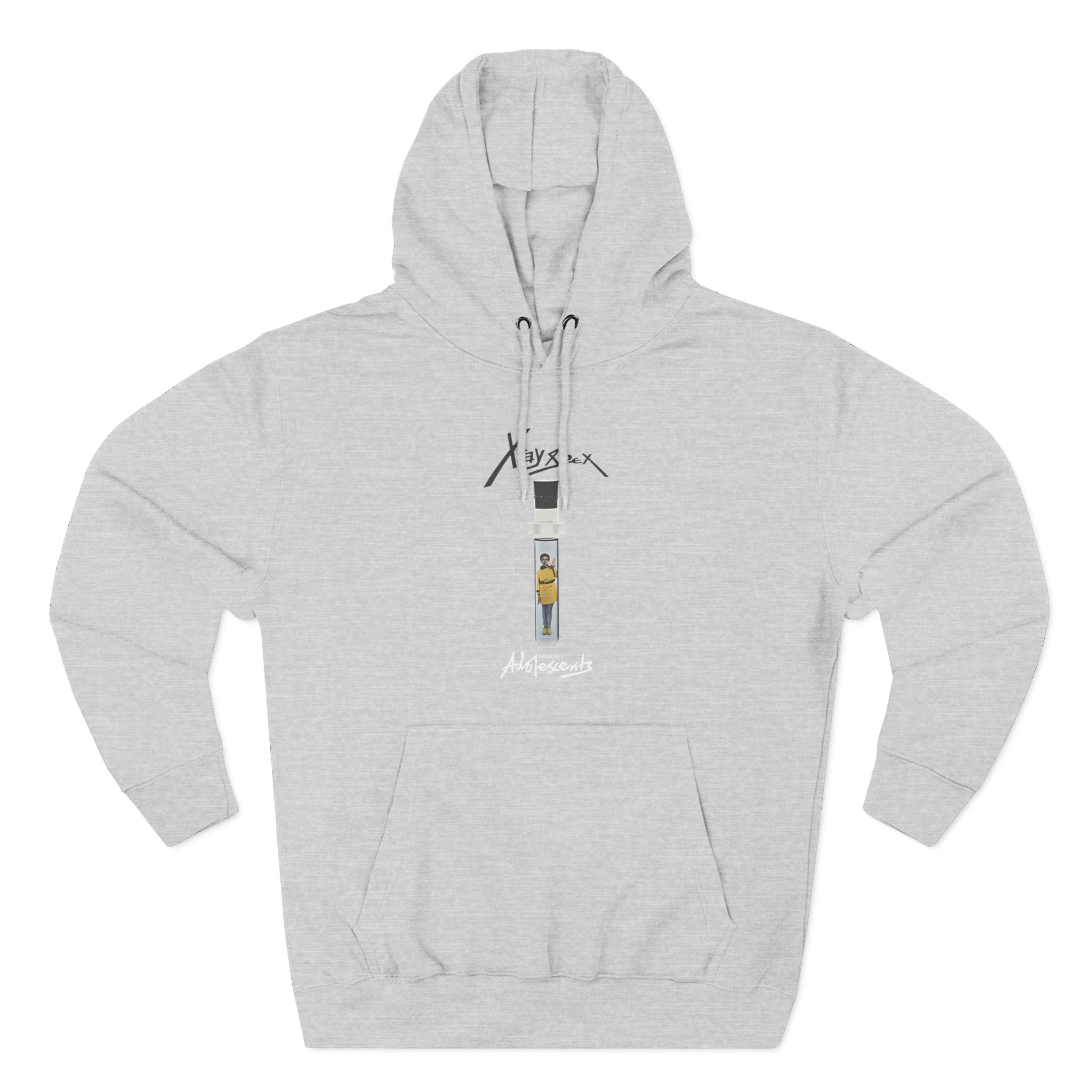 X-ray Spex Germ Free Single Tube Three-Panel Fleece Hoodie