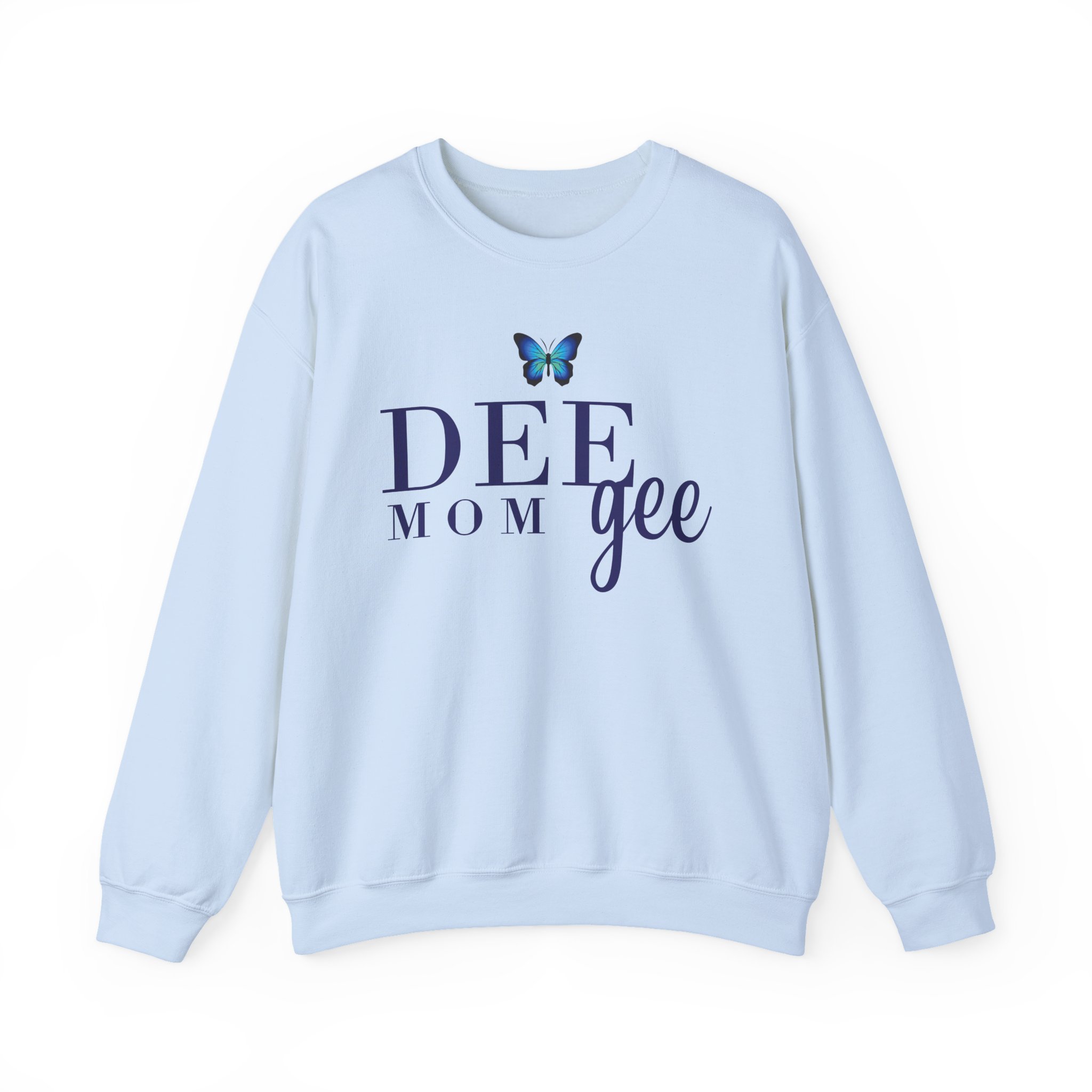 Delta Gamma Butterfly Mom Unisex Heavy Blendâ„¢ Crewneck Sweatshirt
