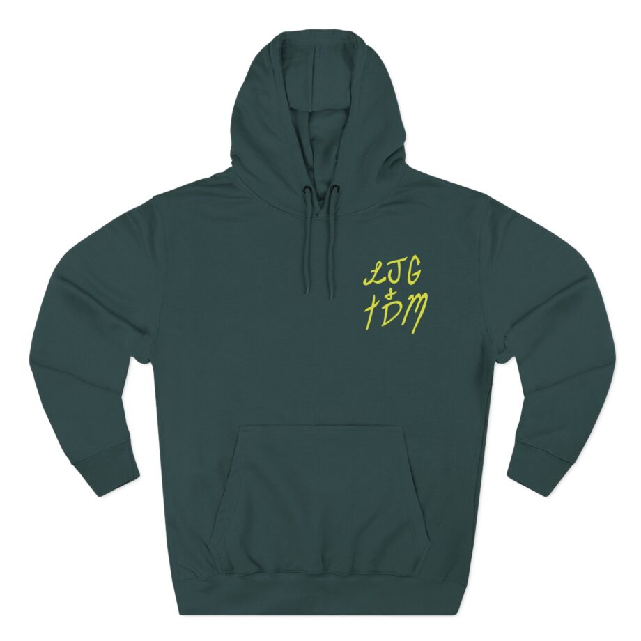 Laura Jane Grace Snake&bones Three-Panel Fleece Hoodie