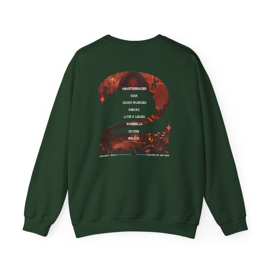 Antwan Släpper Wow 2 Unisex Heavy Blend™ Crewneck Sweatshirt