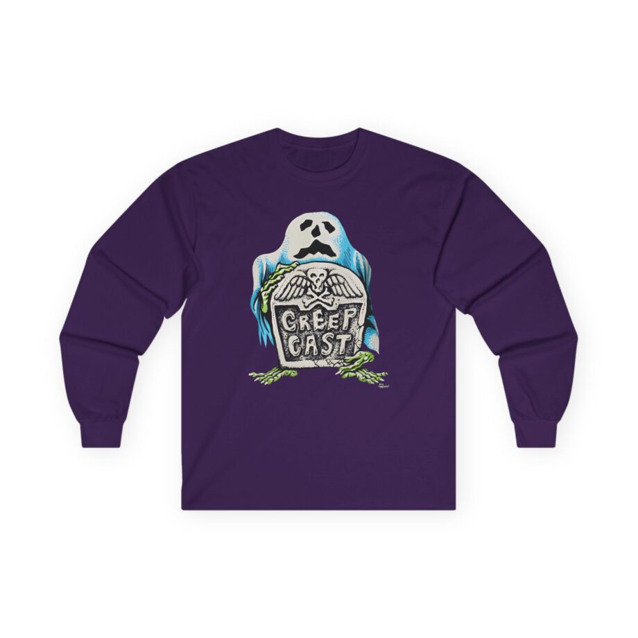 Creepcast Tombstone Unisex Ultra Cotton Long Sleeve Tee