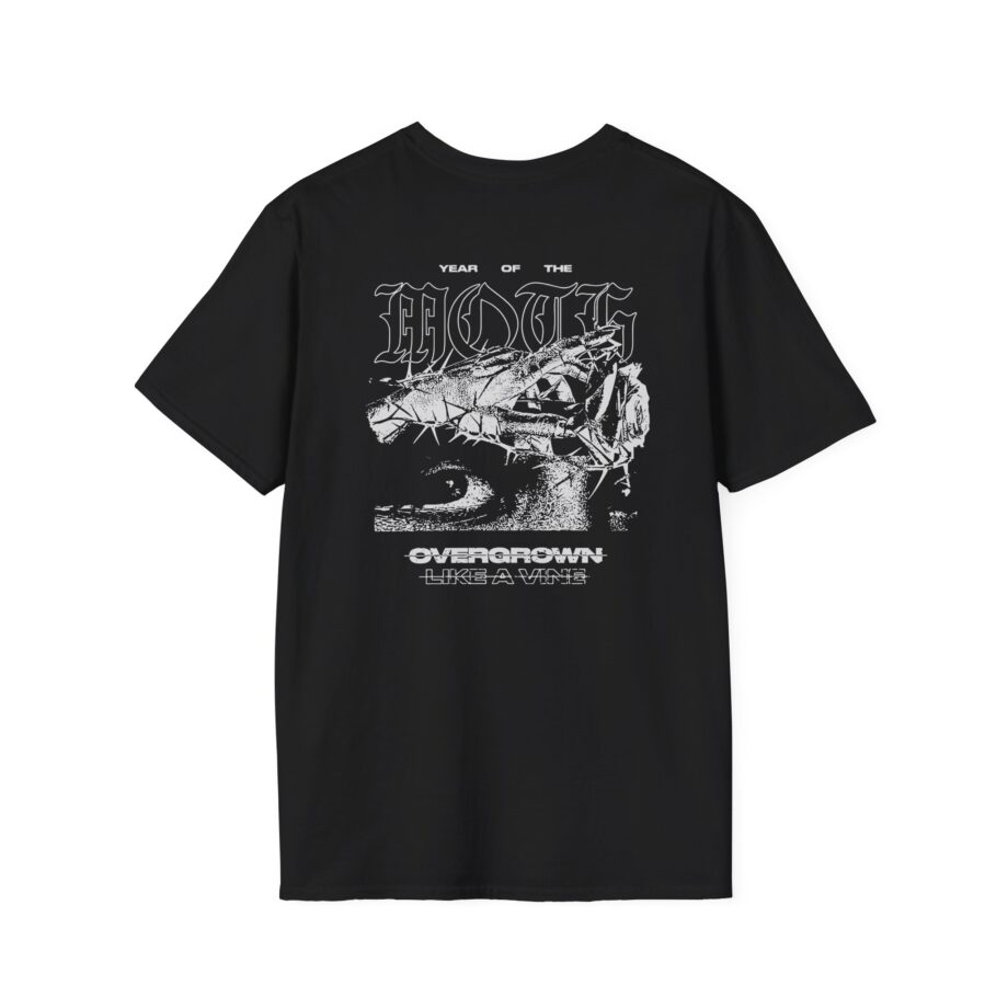 Like Moths to Flames Overgrown Unisex Softstyle T-Shirt