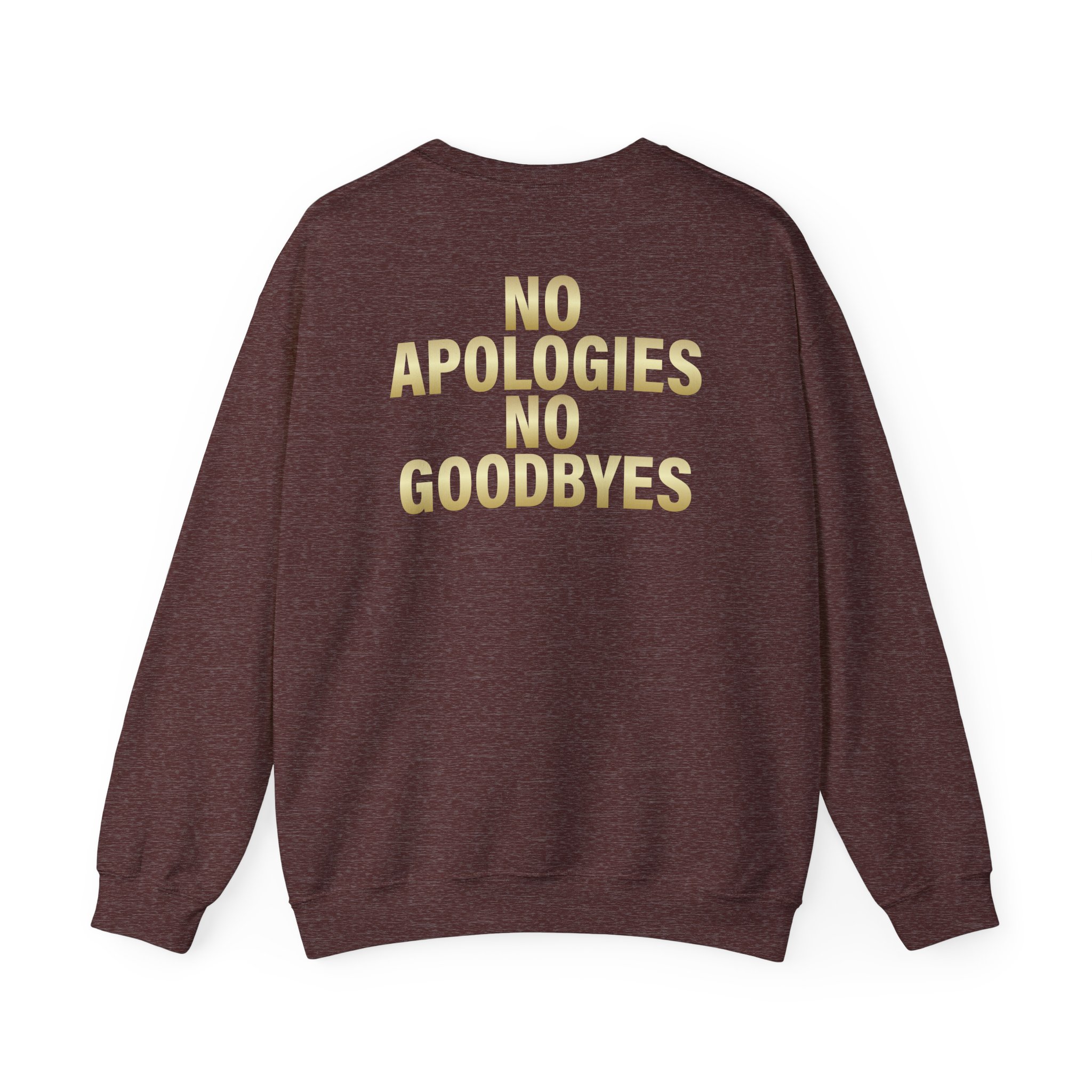 Spite No Apologies Foil Unisex Heavy Blendâ„¢ Crewneck Sweatshirt