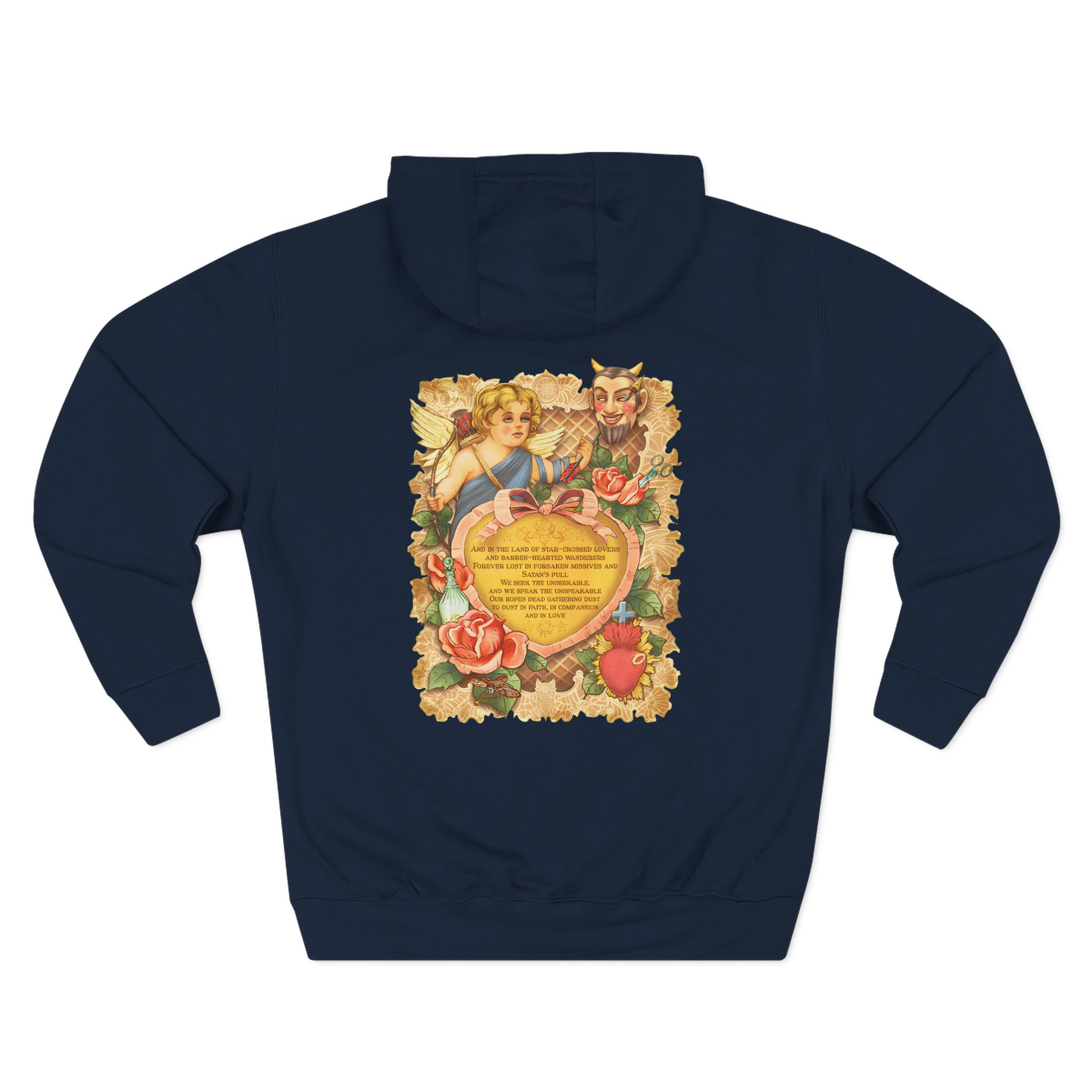 The Smashing Pumpkins Cupid De Locke Three-Panel Fleece Hoodie