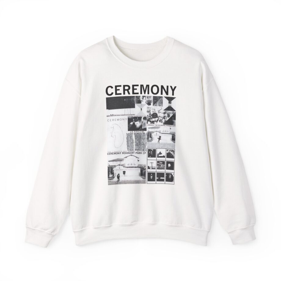 Ceremony Discography Unisex Heavy Blend™ Crewneck Sweatshirt