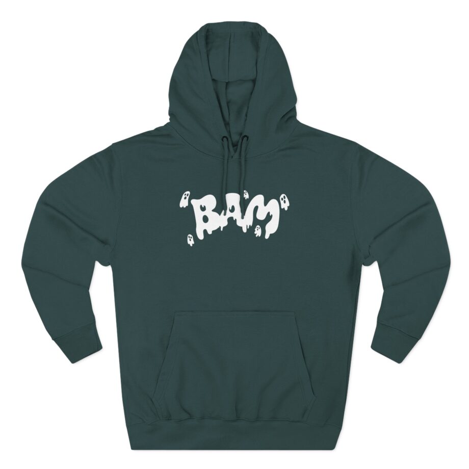 Kanel Joseph Bam Ghost Three-Panel Fleece Hoodie