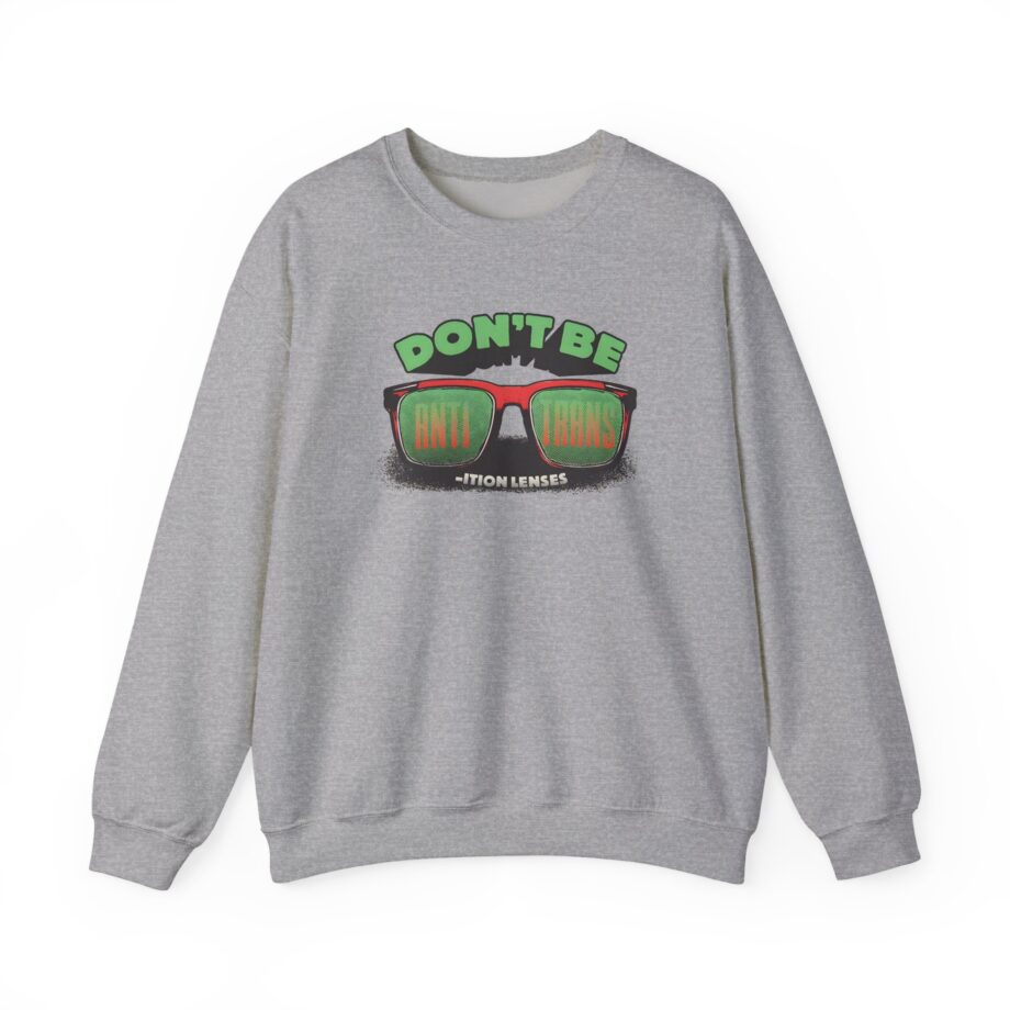 Ymh Don't Be Anti-Trans Unisex Heavy Blend™ Crewneck Sweatshirt