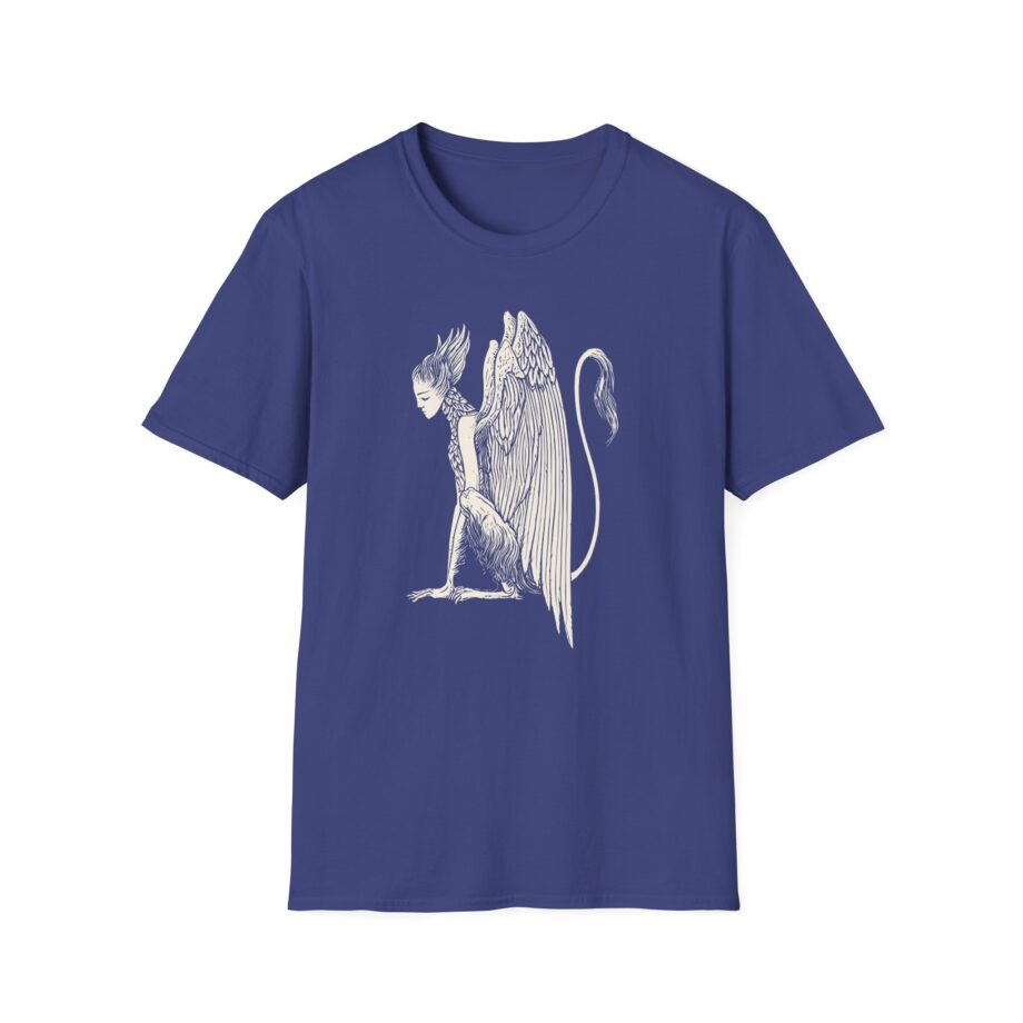 Alcest Spiritual Instinct Back Logo Unisex Softstyle T-Shirt