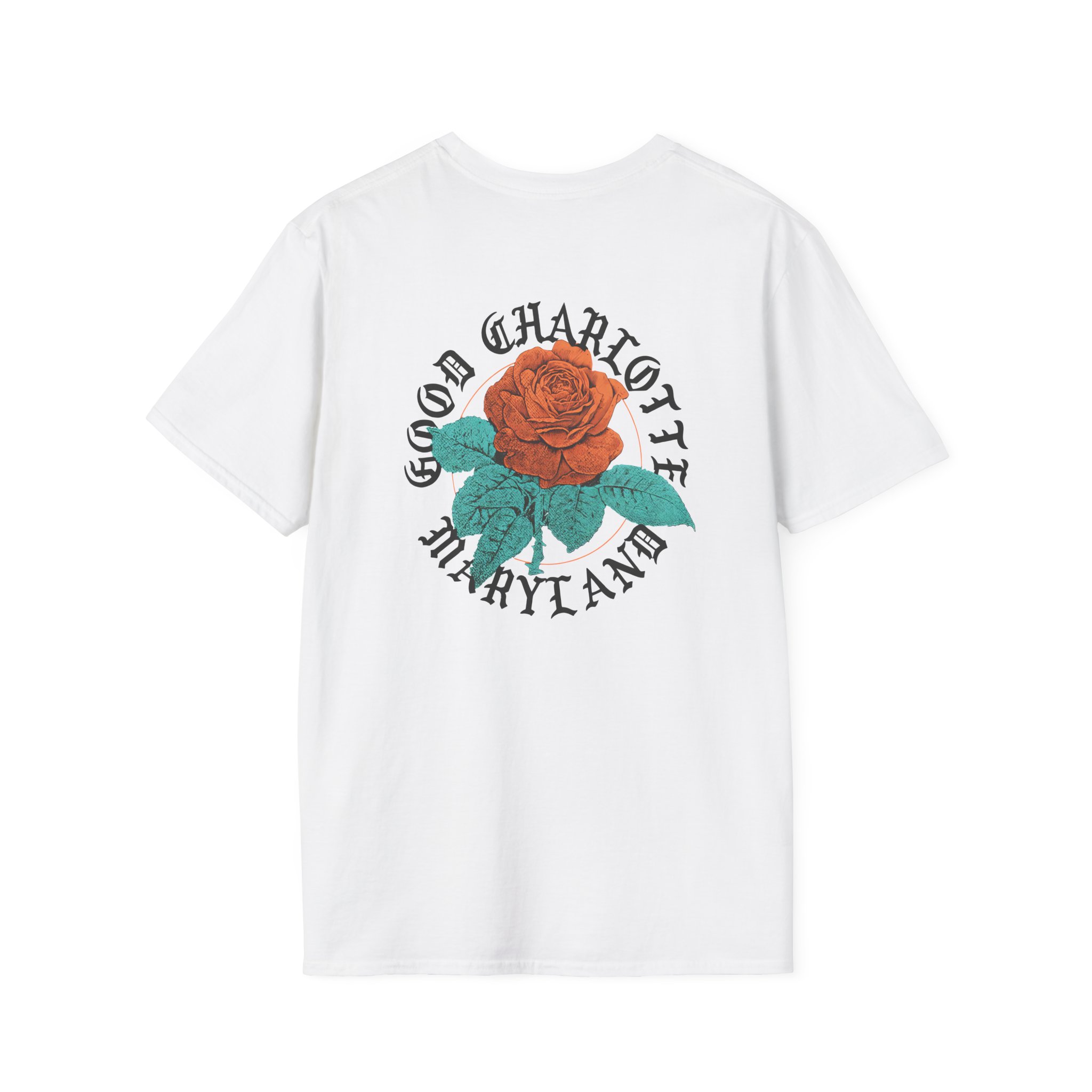 Good Charlotte Rose Maryland Unisex Softstyle T-Shirt