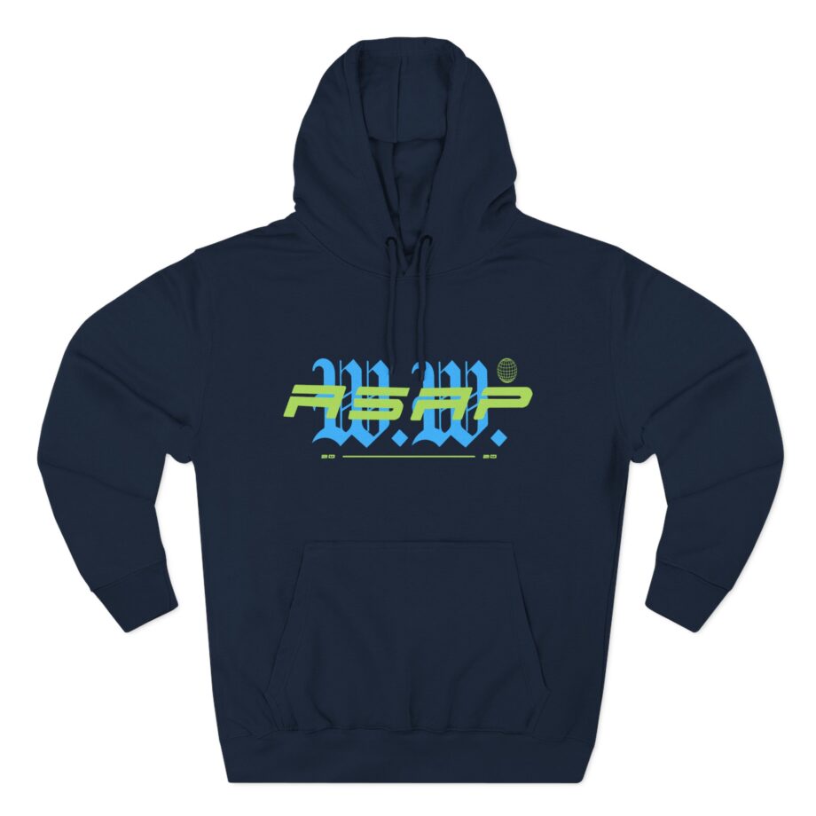 Asap Mob Worldwide Three-Panel Fleece Hoodie