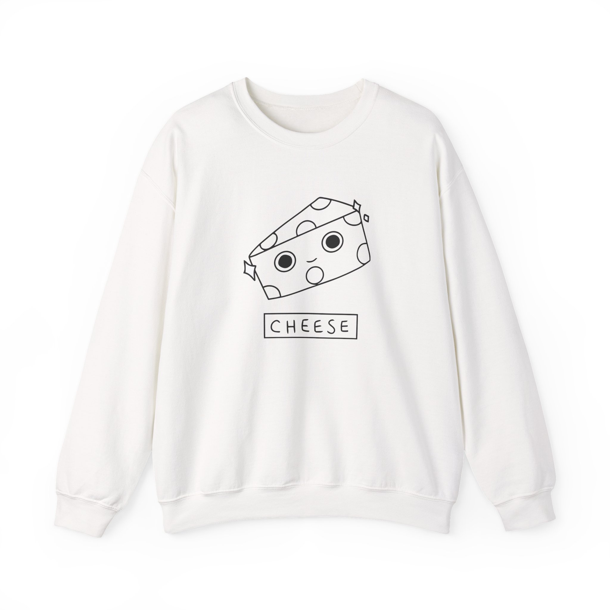 Lilypichu Cheese Unisex Heavy Blendâ„¢ Crewneck Sweatshirt