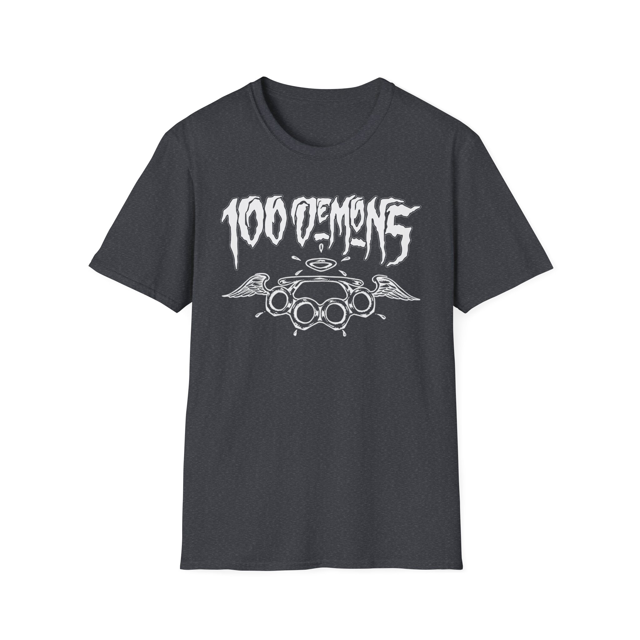 100 Demons Spade Sickle Unisex Softstyle T-Shirt