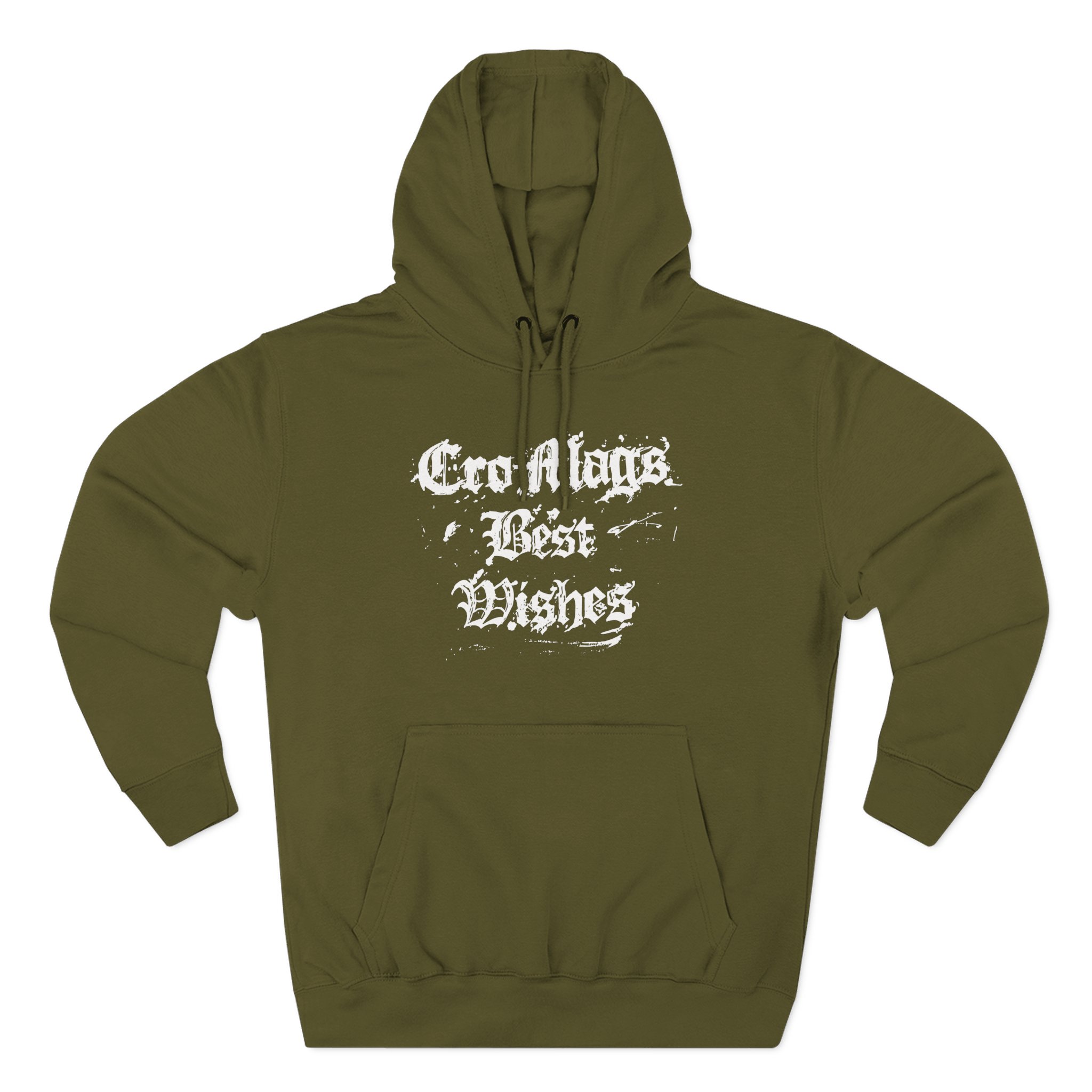 Cro Mags Three-Panel Fleece Hoodie