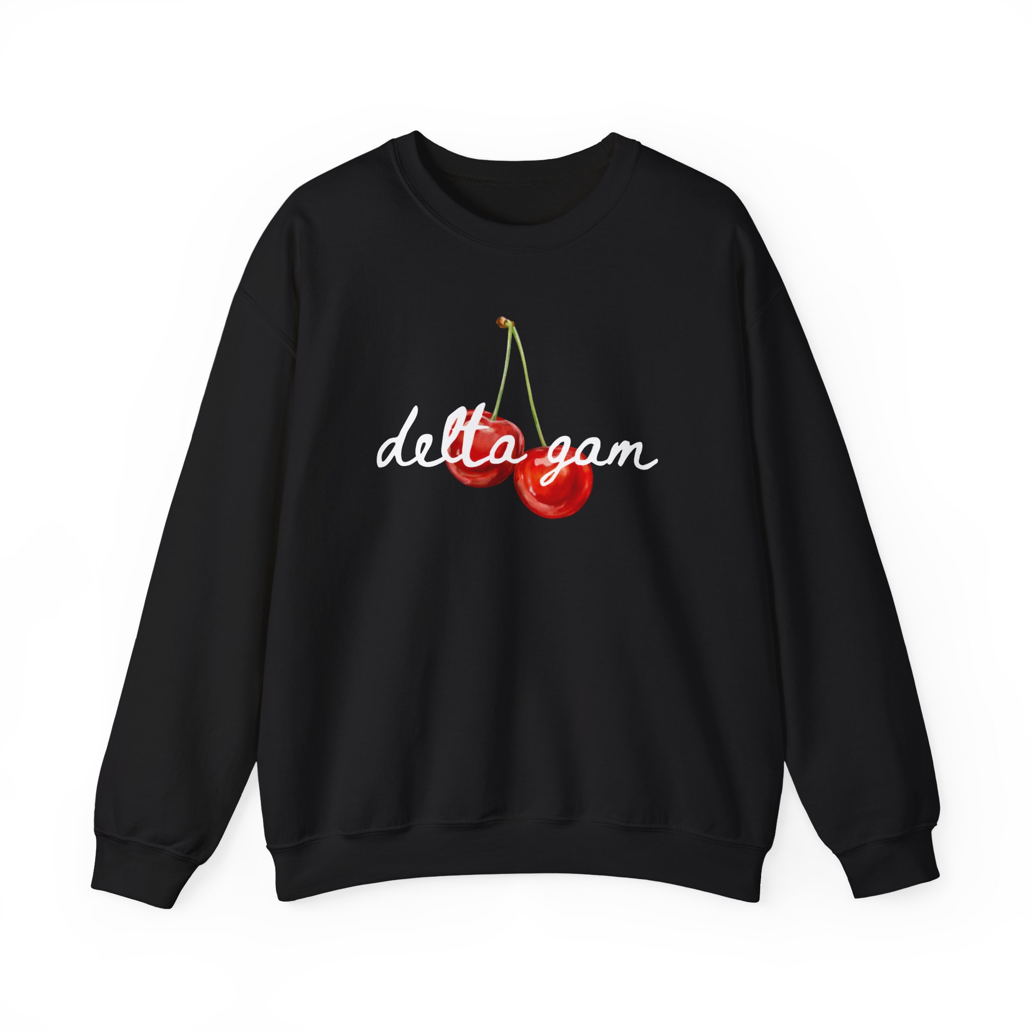Delta Gamma Cherry Unisex Heavy Blendâ„¢ Crewneck Sweatshirt