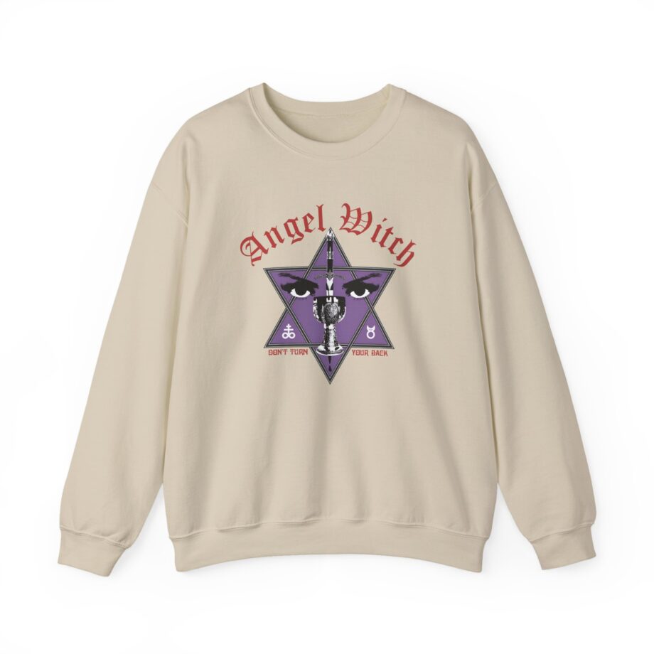 Angel Witch The Night Is Calling Unisex Heavy Blend™ Crewneck Sweatshirt