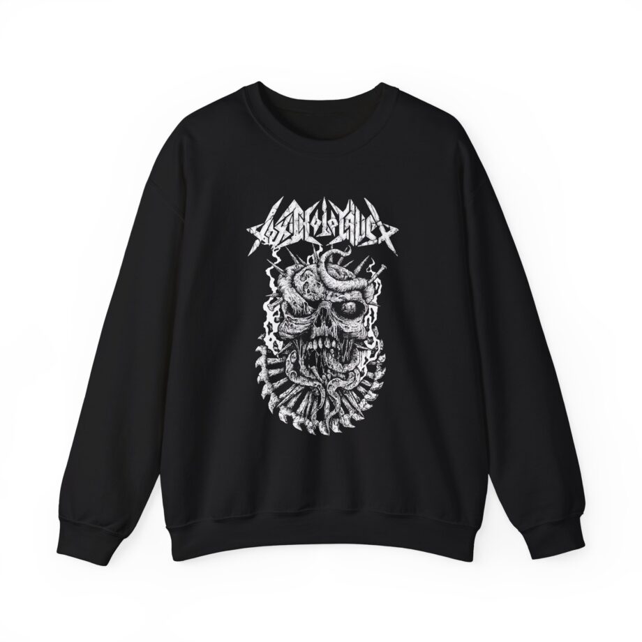 Toxic Holocaust Skull Unisex Heavy Blend™ Crewneck Sweatshirt