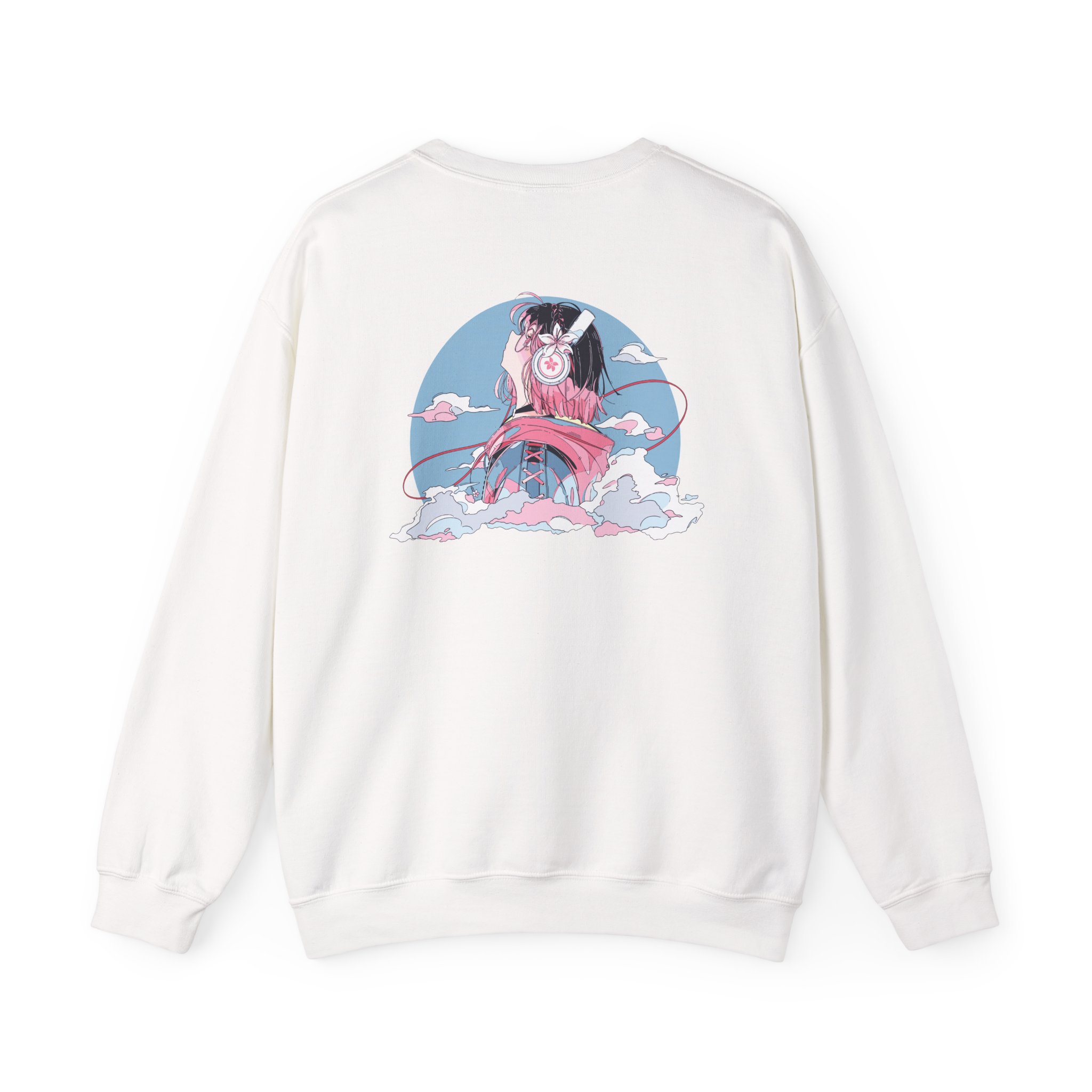 Lilypichu Comfi Beats Sky Unisex Heavy Blendâ„¢ Crewneck Sweatshirt
