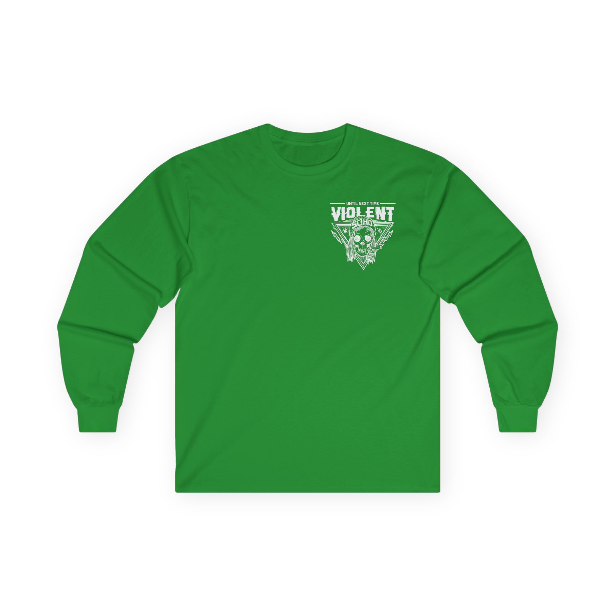 Violent Soho Until Next Time Blazin' Skull Unisex Ultra Cotton Long Sleeve Tee