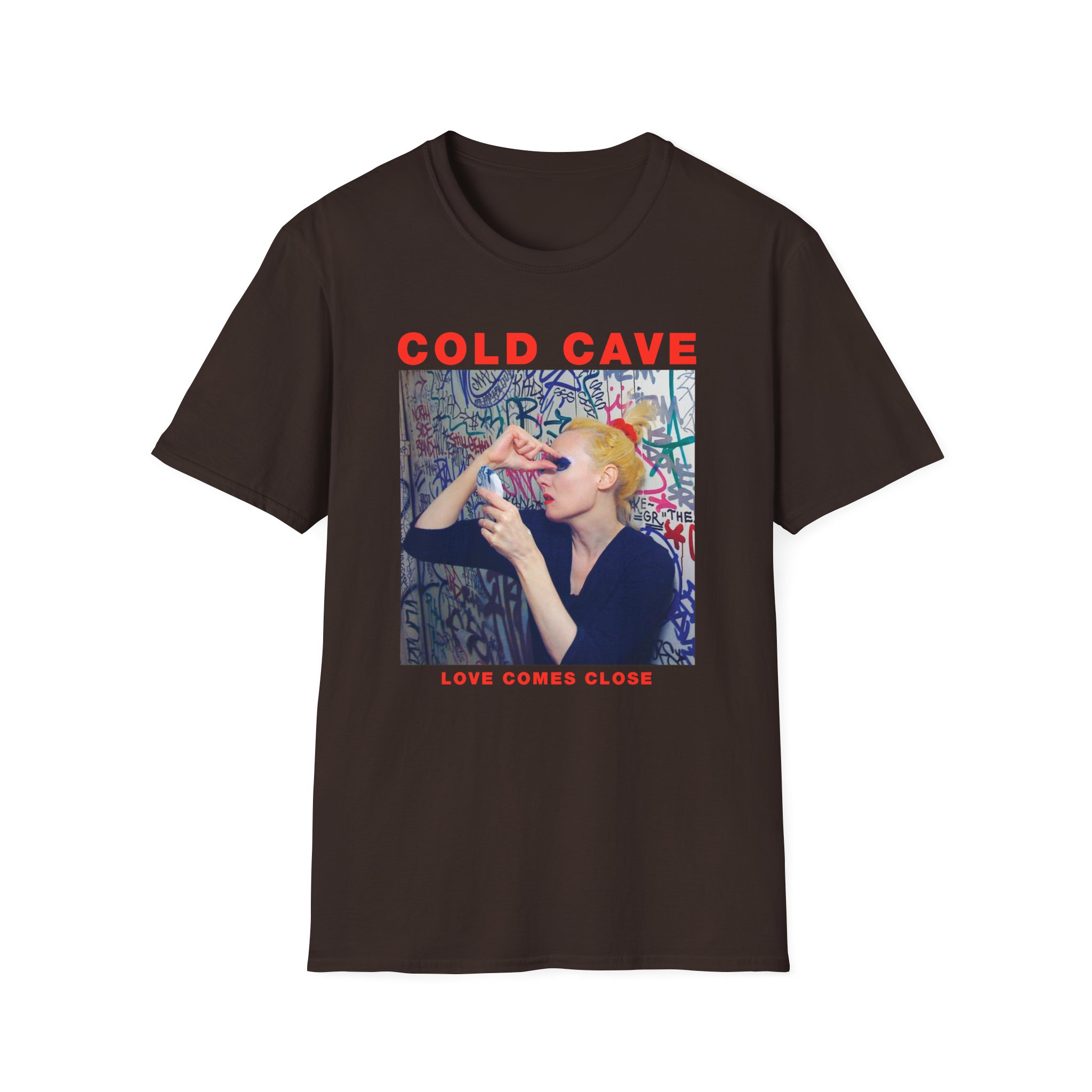 Cold Cave Love Comes Close Unisex Softstyle T-Shirt