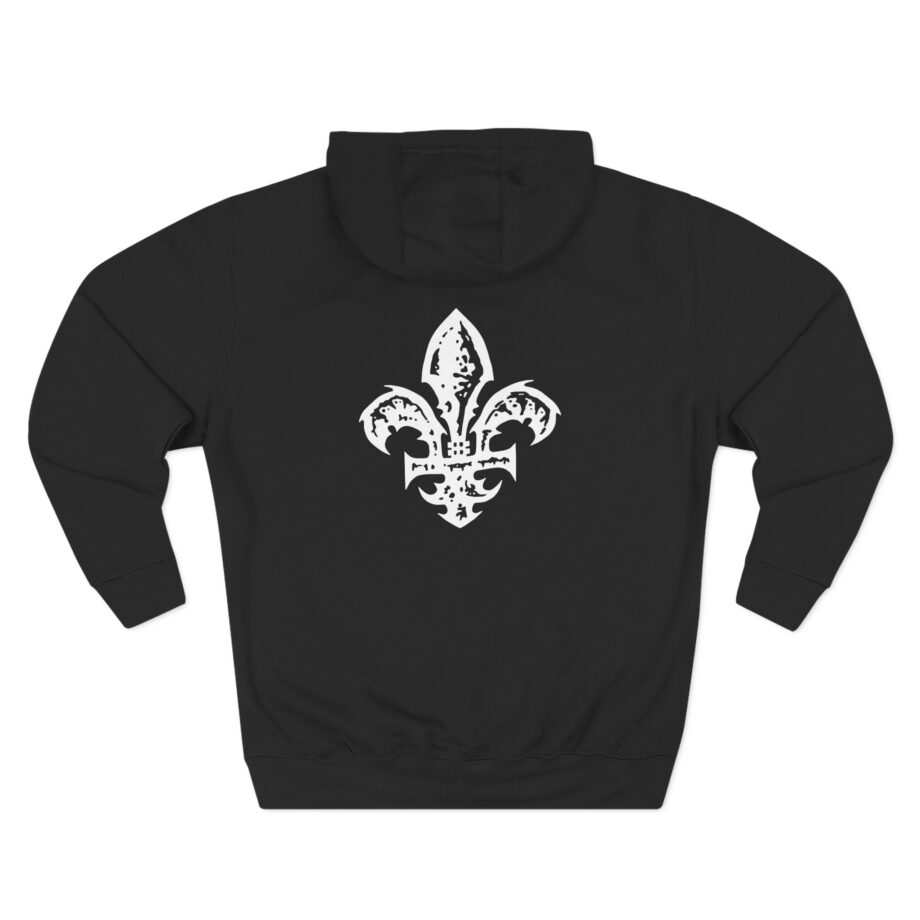 Voivod Fleur-de-lys Three-Panel Fleece Hoodie