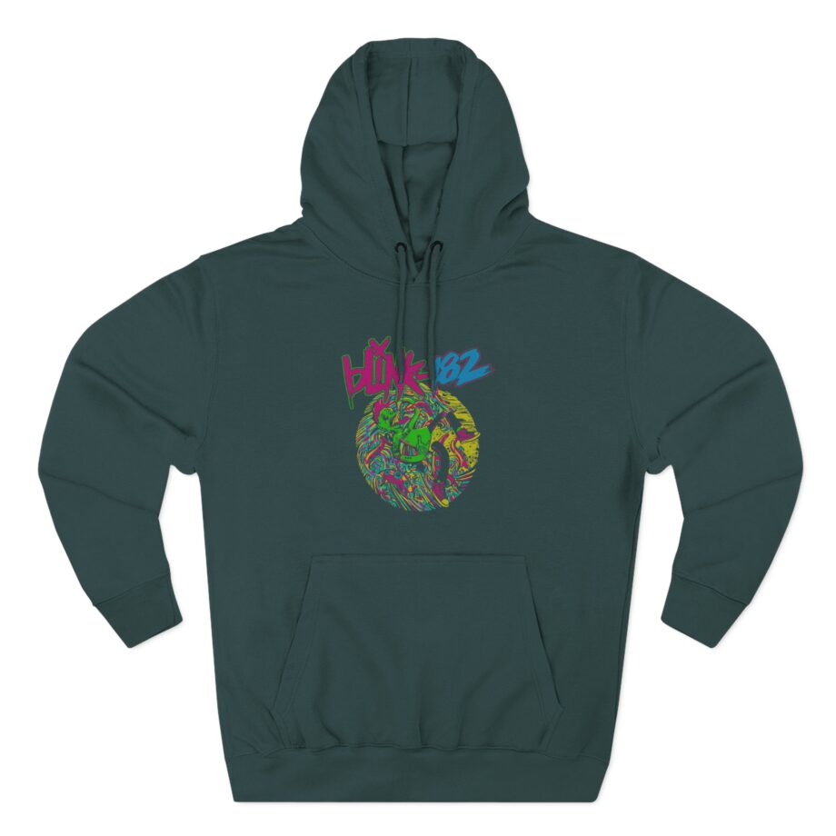 Blink 182 overboard Event Three-Panel Fleece Hoodie