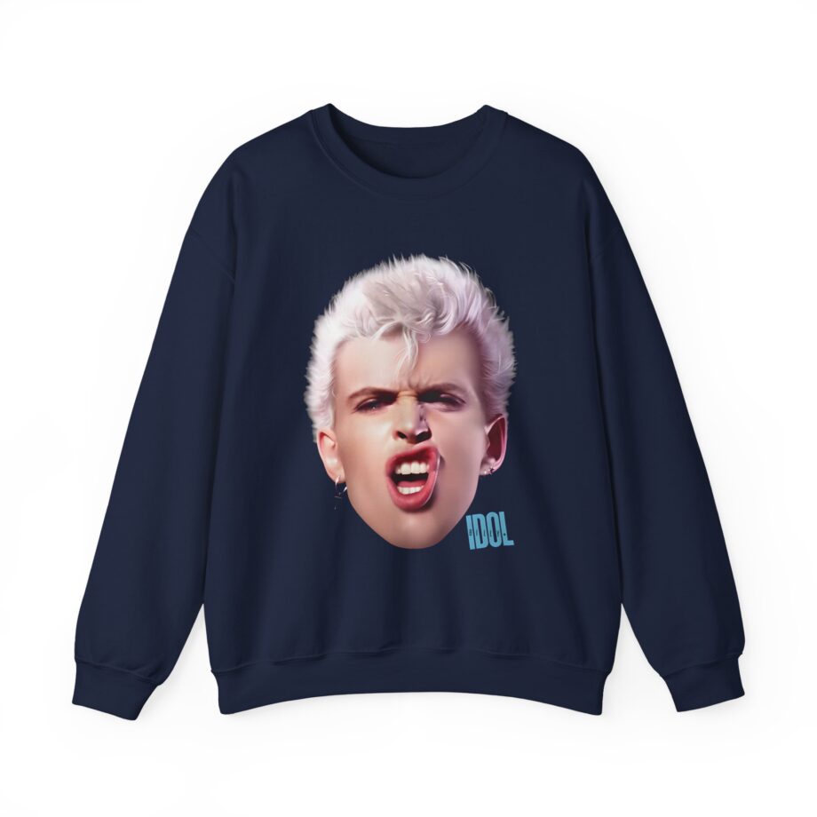 Billy Idol Billy Smirk Unisex Heavy Blend™ Crewneck Sweatshirt