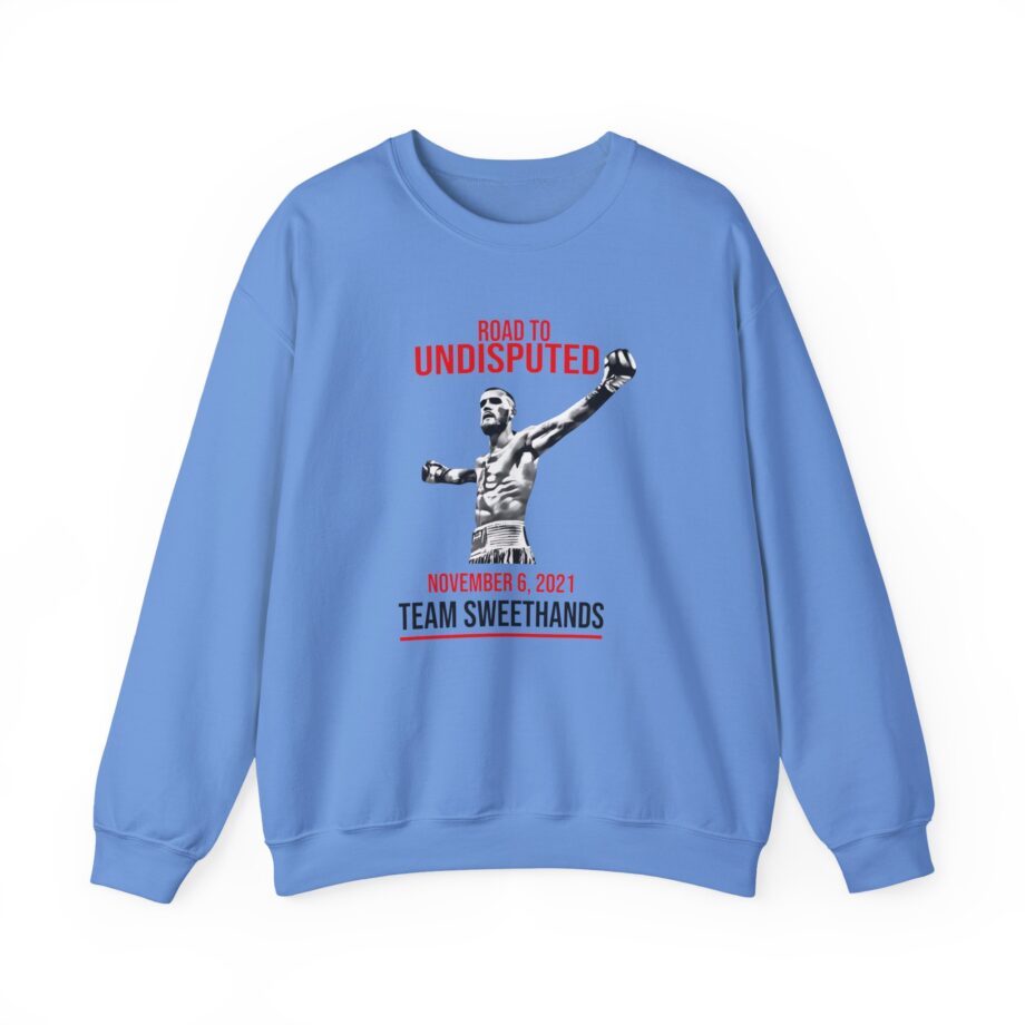 Caleb Plant Team Plant Nov 6th Fight Unisex Heavy Blend™ Crewneck Sweatshirt