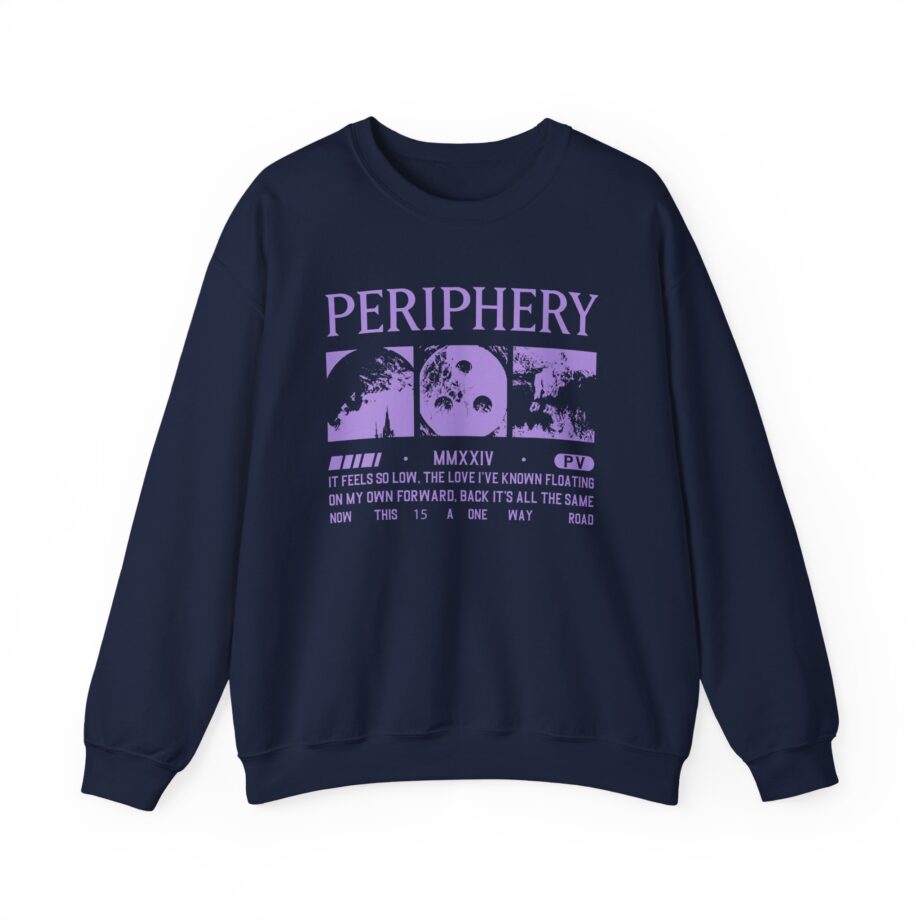 Periphery Album Collage Long Unisex Heavy Blend™ Crewneck Sweatshirt