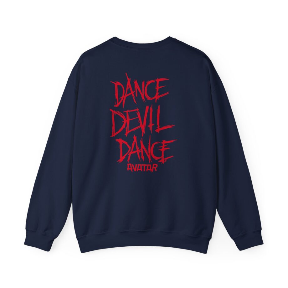Avatar Band Dance Devil Dance Emblem Baseball Unisex Heavy Blend™ Crewneck Sweatshirt