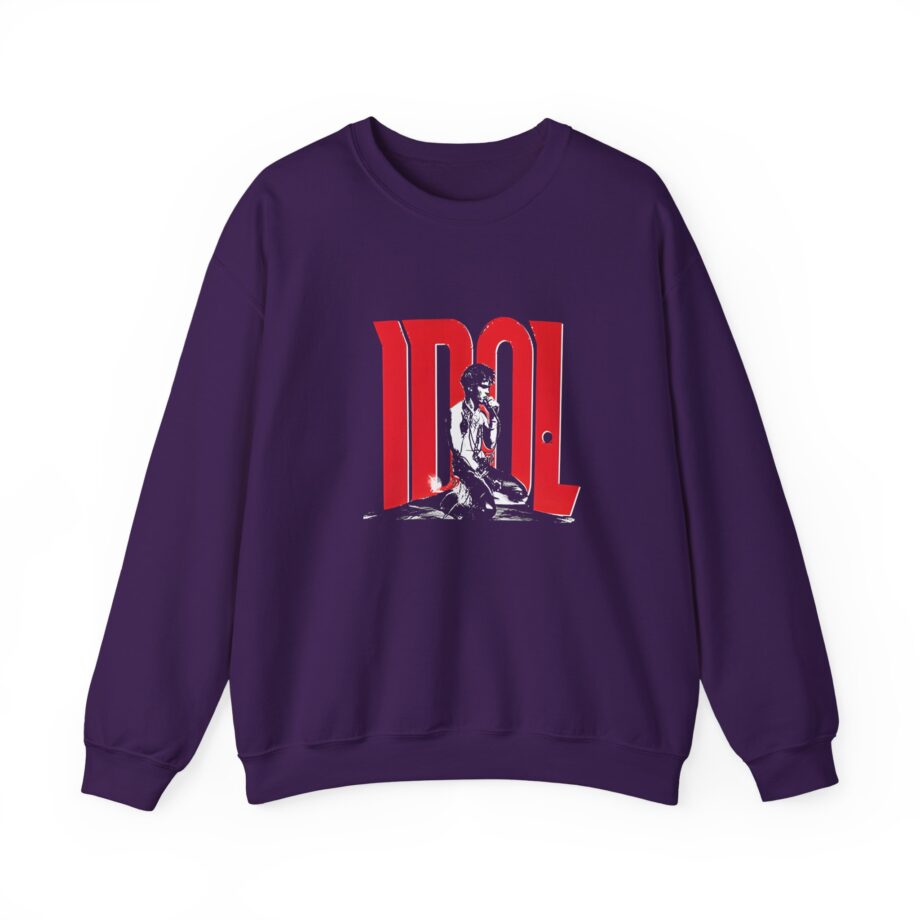 Billy Idol Rebel Yell Kneeling Photo Unisex Heavy Blend™ Crewneck Sweatshirt