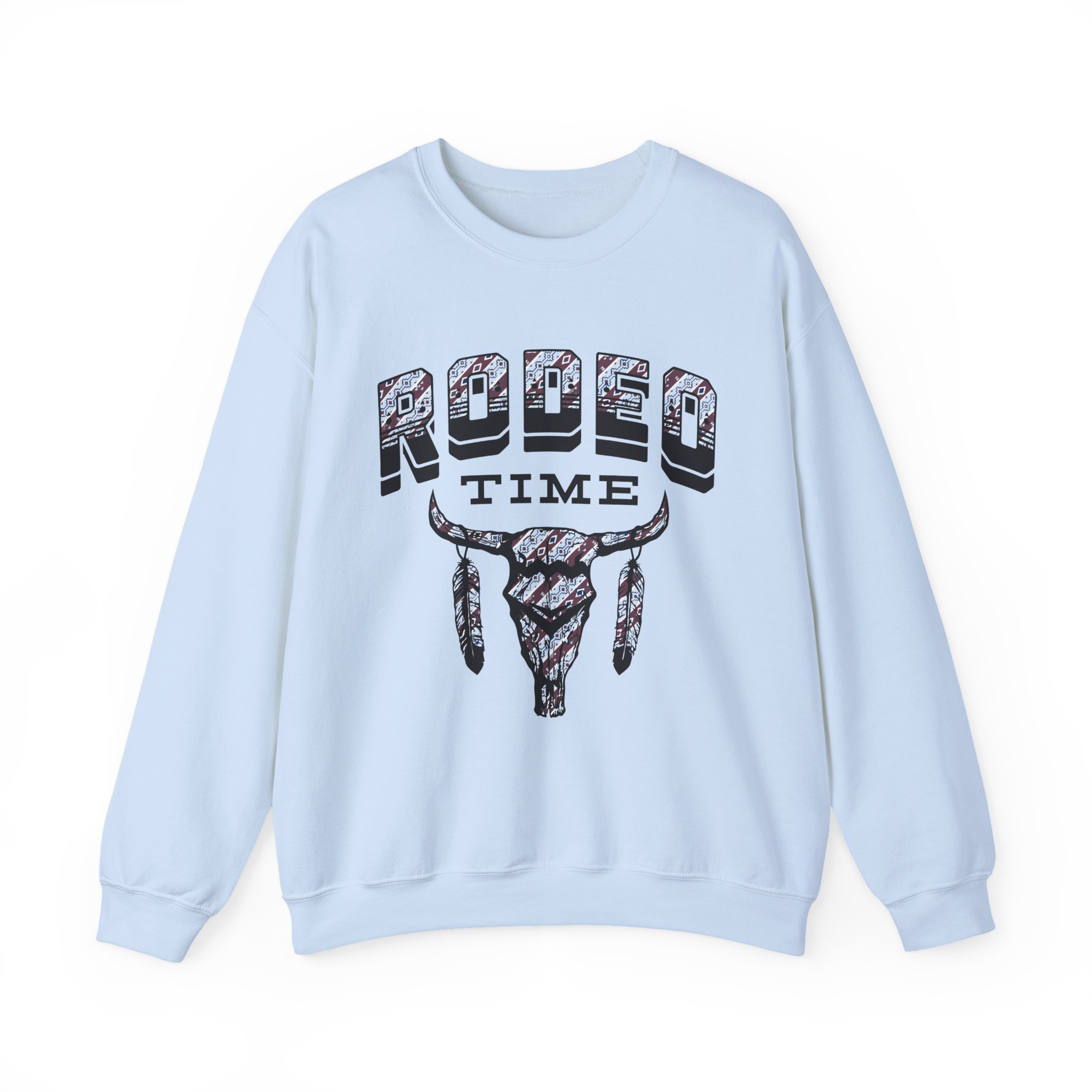Dale Brisby Tribal Rodeo Time Unisex Heavy Blendâ„¢ Crewneck Sweatshirt