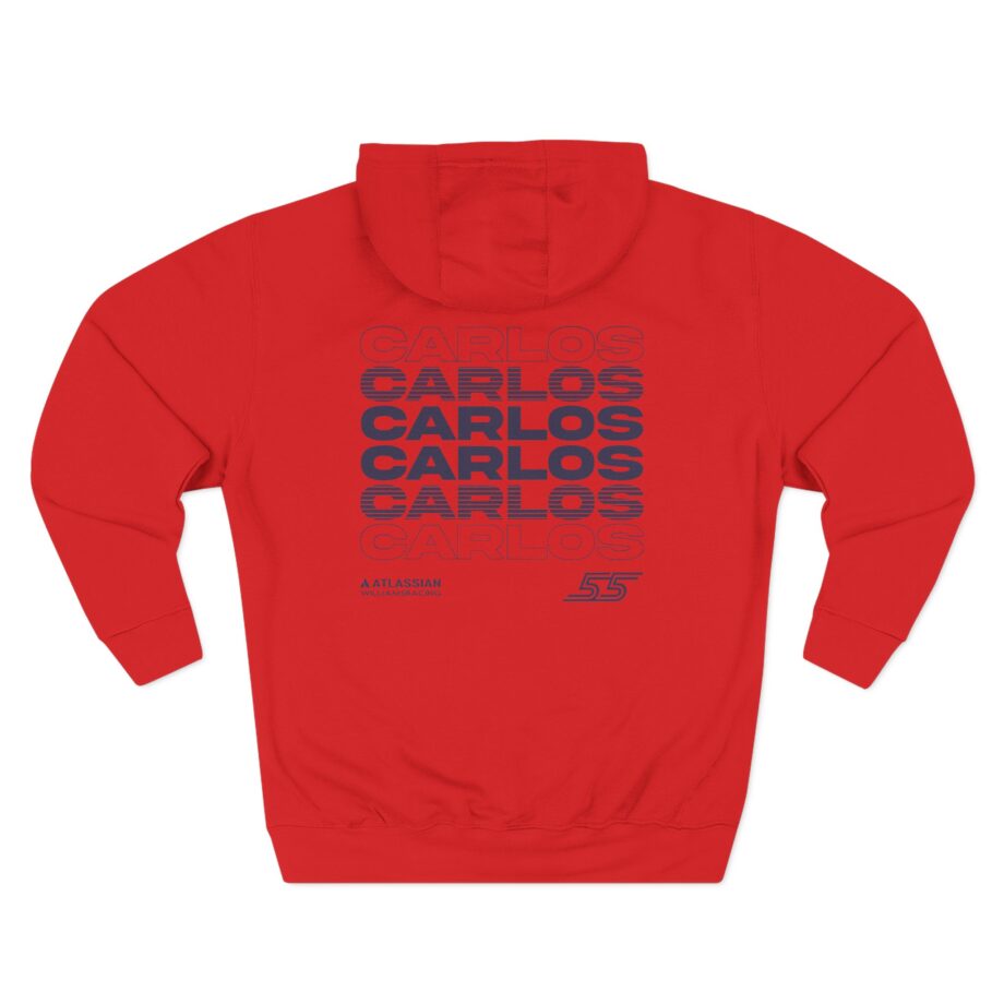 Carlos Sainz Atlassian Williams Racing Three-Panel Fleece Hoodie